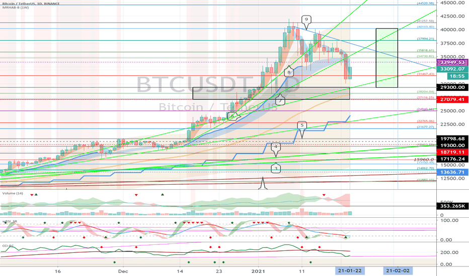 Bitcoin (BTC) - January 23 (volatility period until January 24)