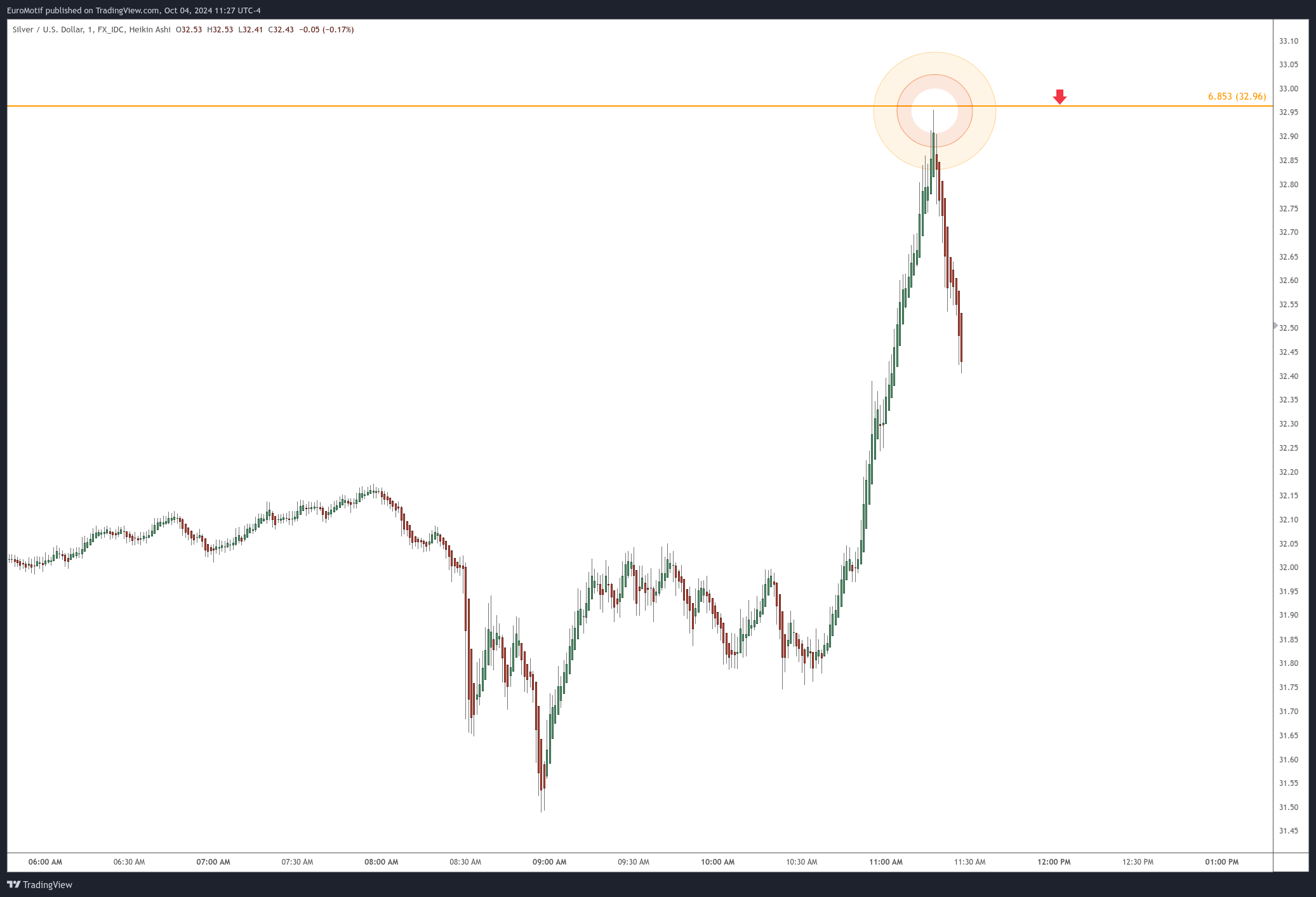 FX_IDC:XAGUSD Chart Image by EuroMotif