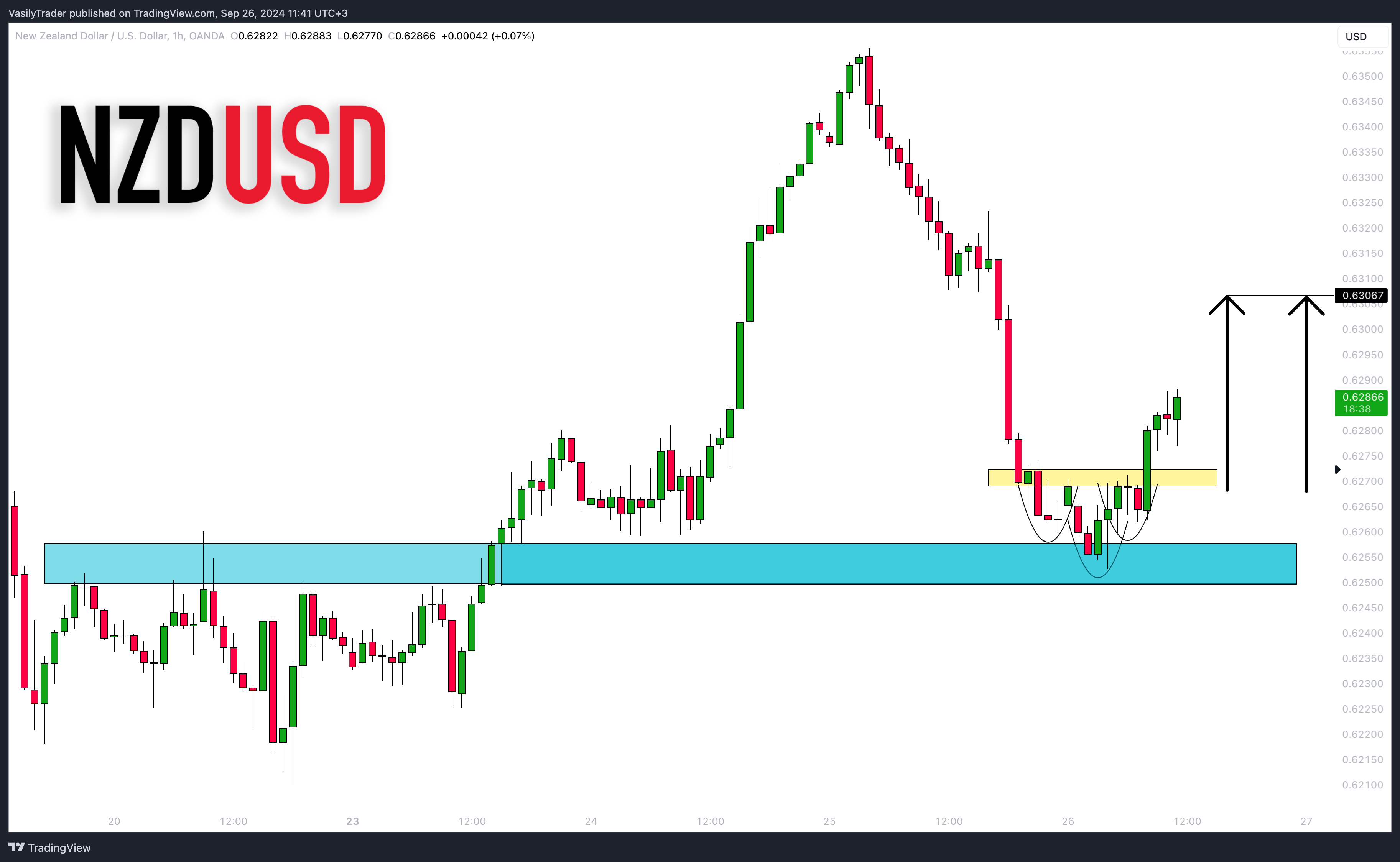 OANDA:NZDUSD Chart Image by VasilyTrader