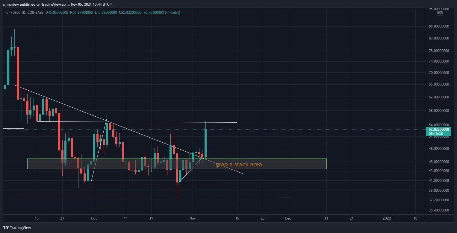 COINBASE:ICPUSD Chart Image by DaNakedAnalyst