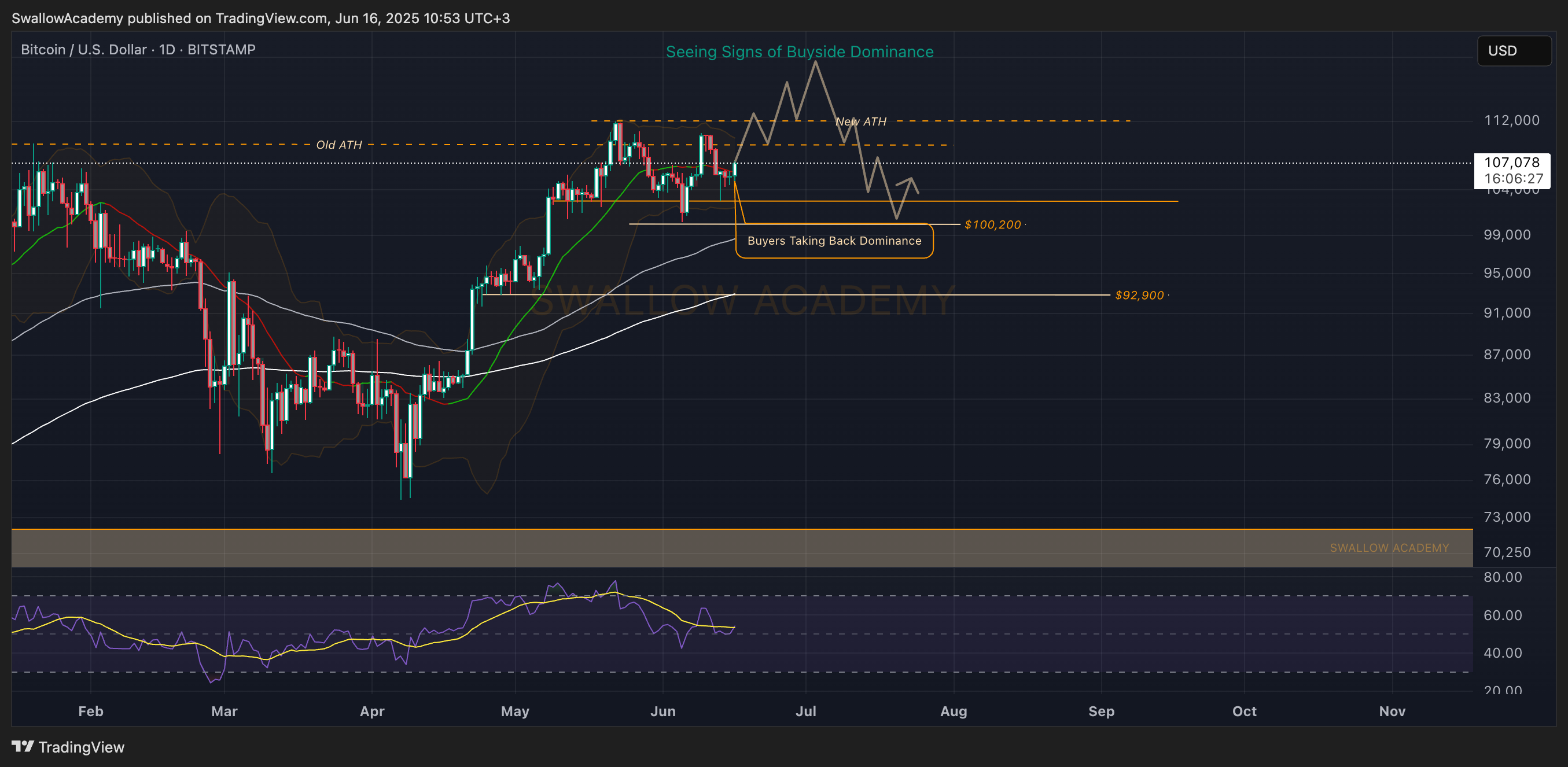 BITSTAMP:BTCUSD Chart Image by SwallowAcademy