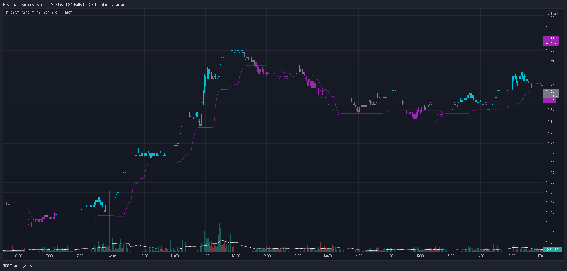 BIST:GARAN Chart Image by Hassonya