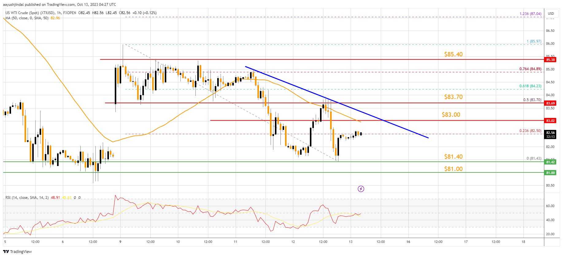 FXOPEN:XTIUSD Chart Image by aayushjindal