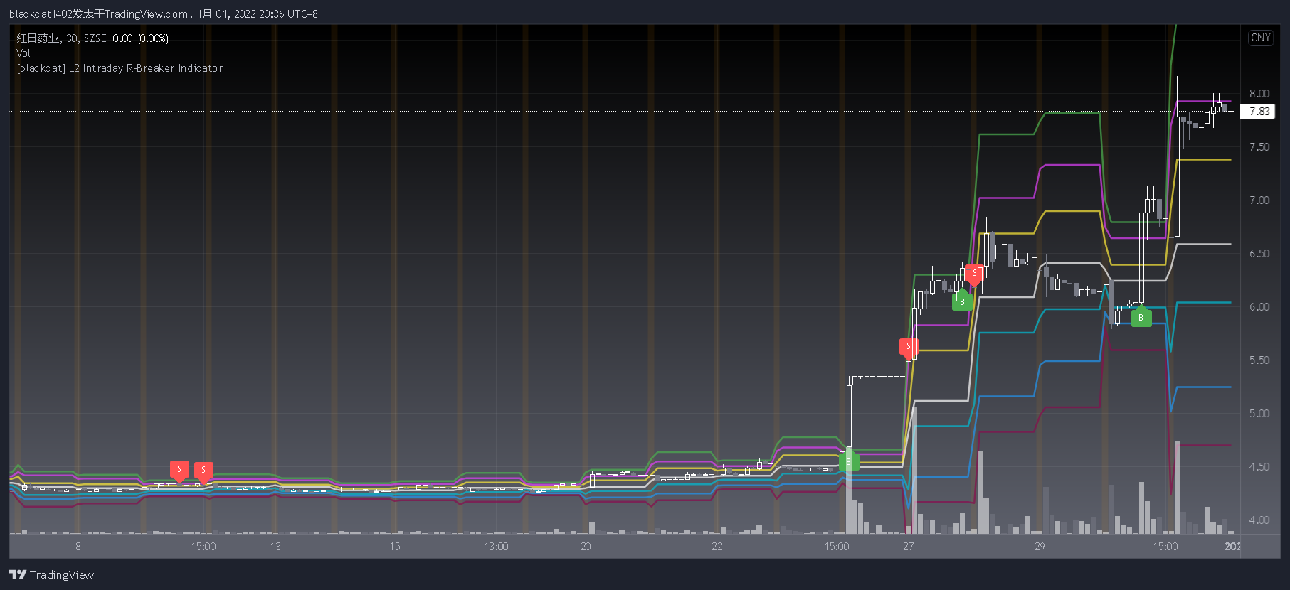 SZSE:300026 Chart Image by blackcat1402