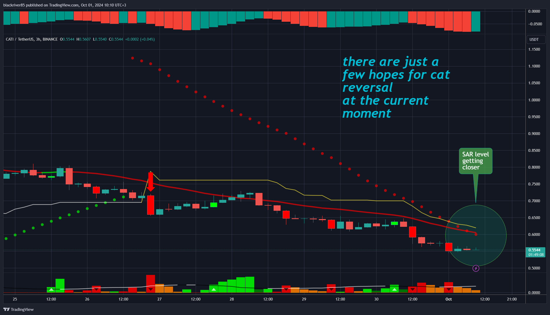 BINANCE:CATIUSDT Chart Image by blackriver85