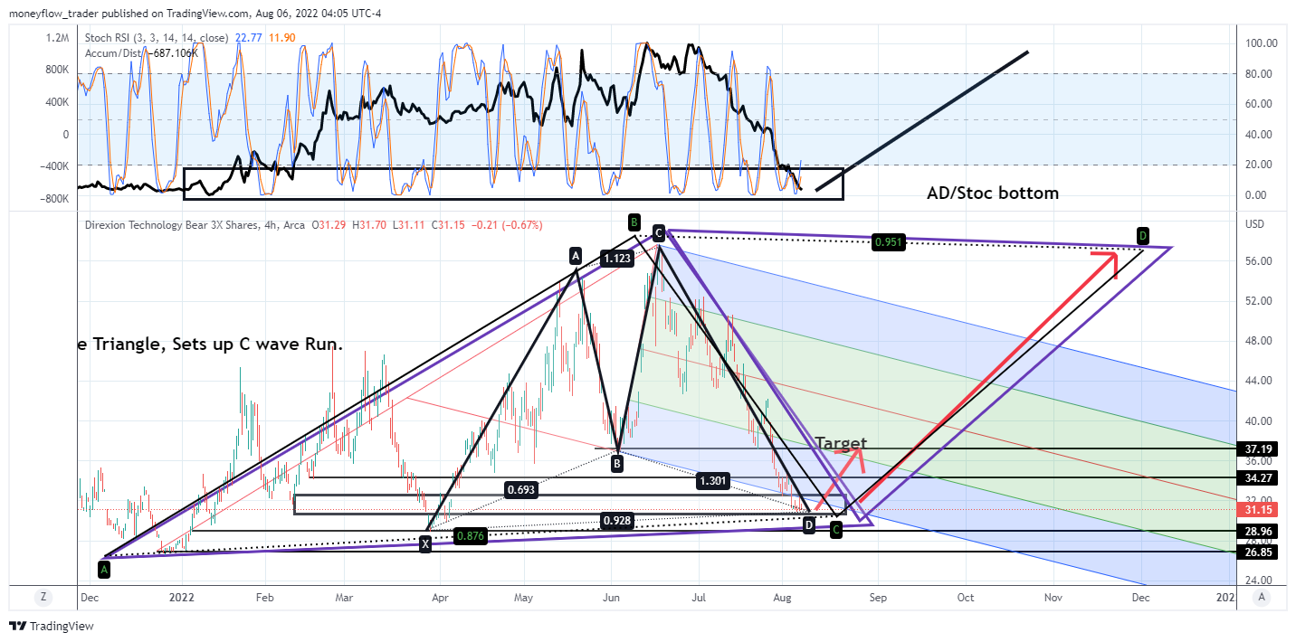 AMEX:TECS Chart Image by moneyflow_trader