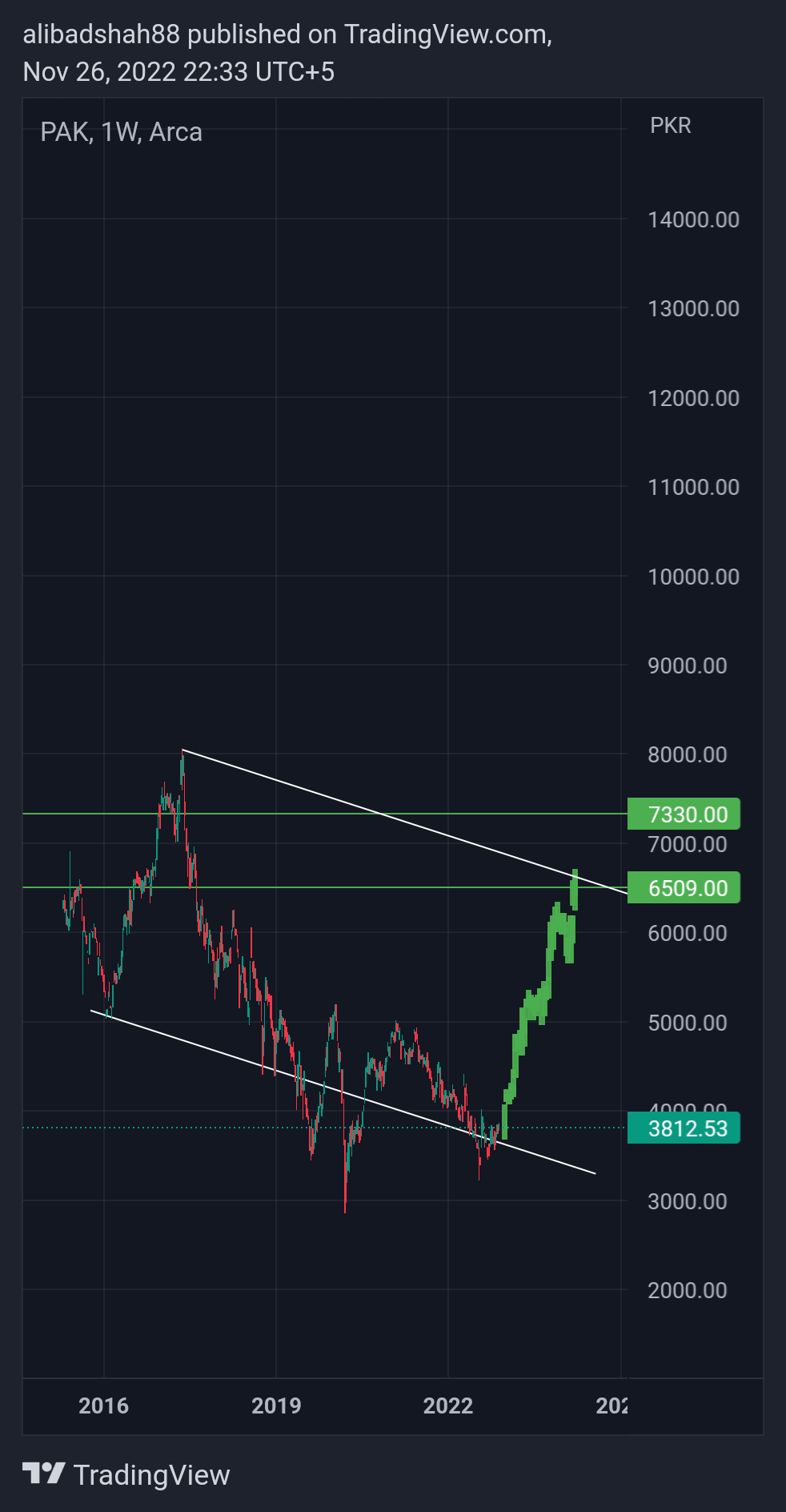 AMEX:PAK Chart Image by alibadshah88