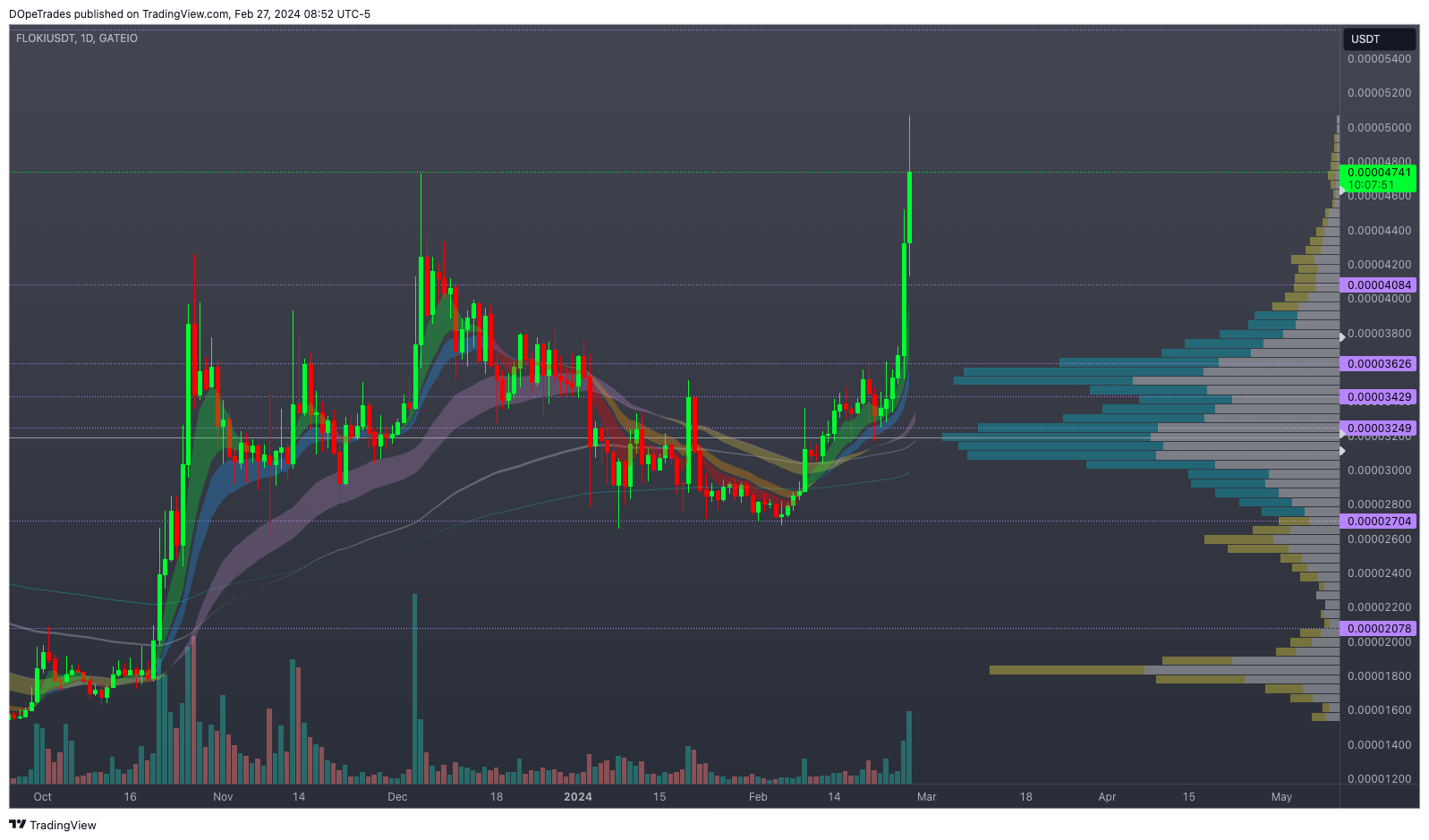 GATEIO:FLOKIUSDT Chart Image by DOpeTrades