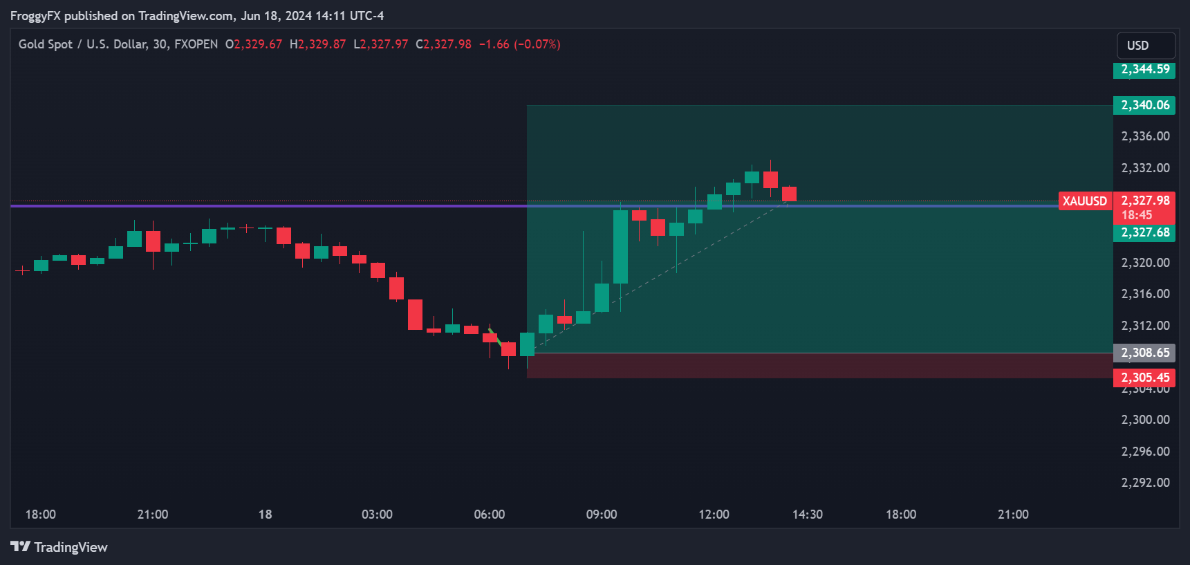 FXOPEN:XAUUSD Chart Image by FroggyFX