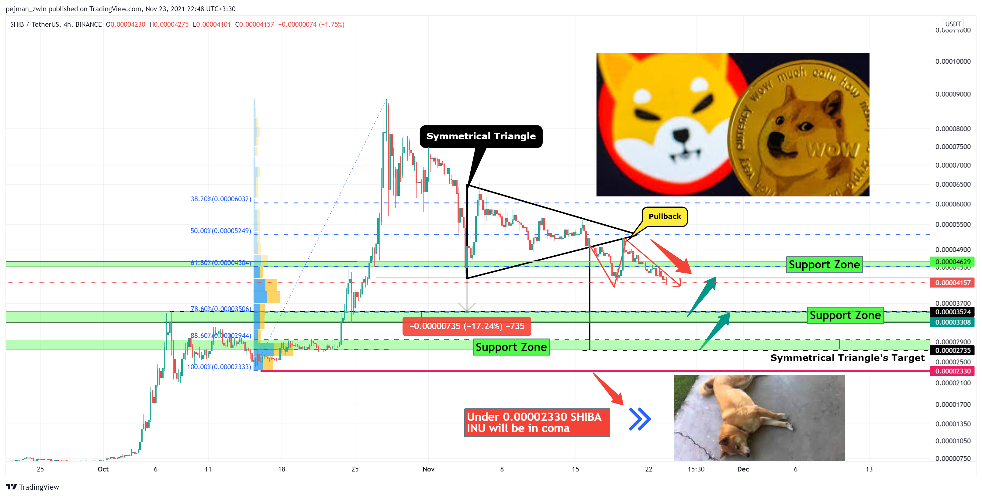 BINANCE:SHIBUSDT Chart Image by pejman_zwin