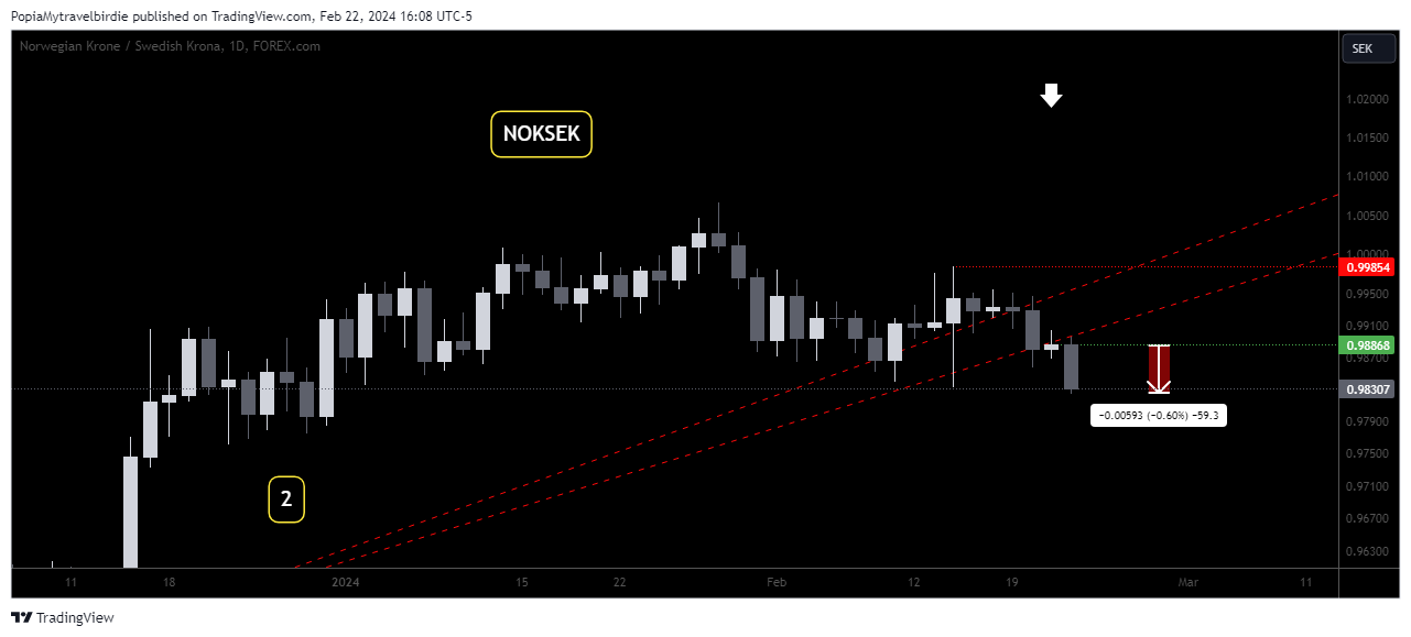 FOREXCOM:NOKSEK Chart Image by PopiaMytravelbirdie