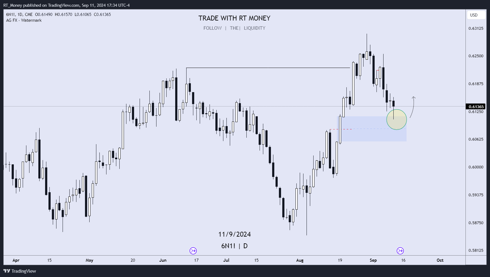 CME:6N1! Chart Image by RT_Money