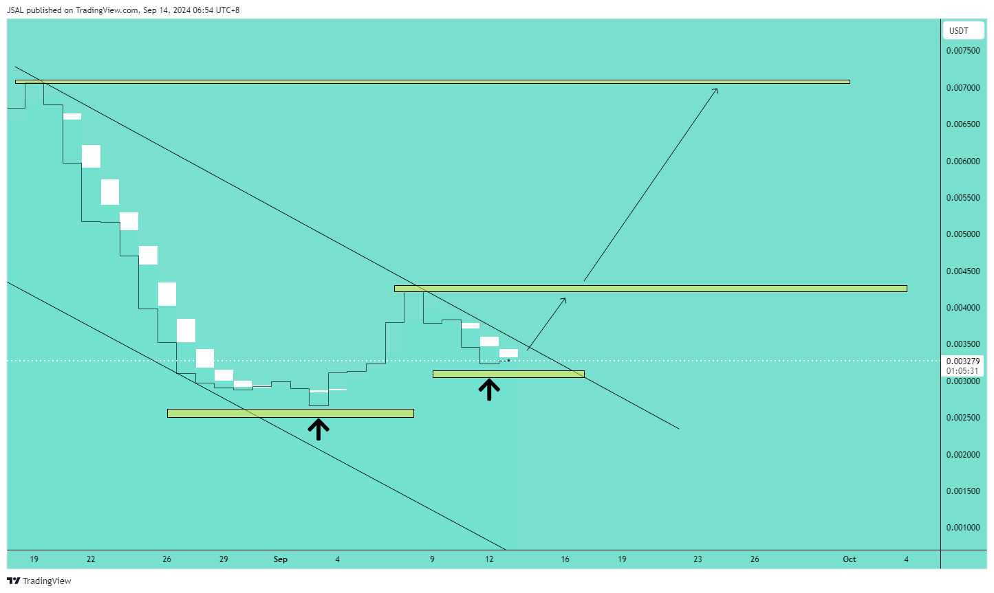 BYBIT:DOP1USDT Chart Image by JSAL