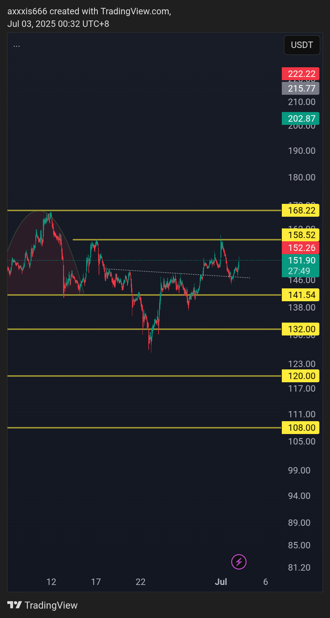 BINANCE:SOLUSDT.P Chart Image by axxxis666