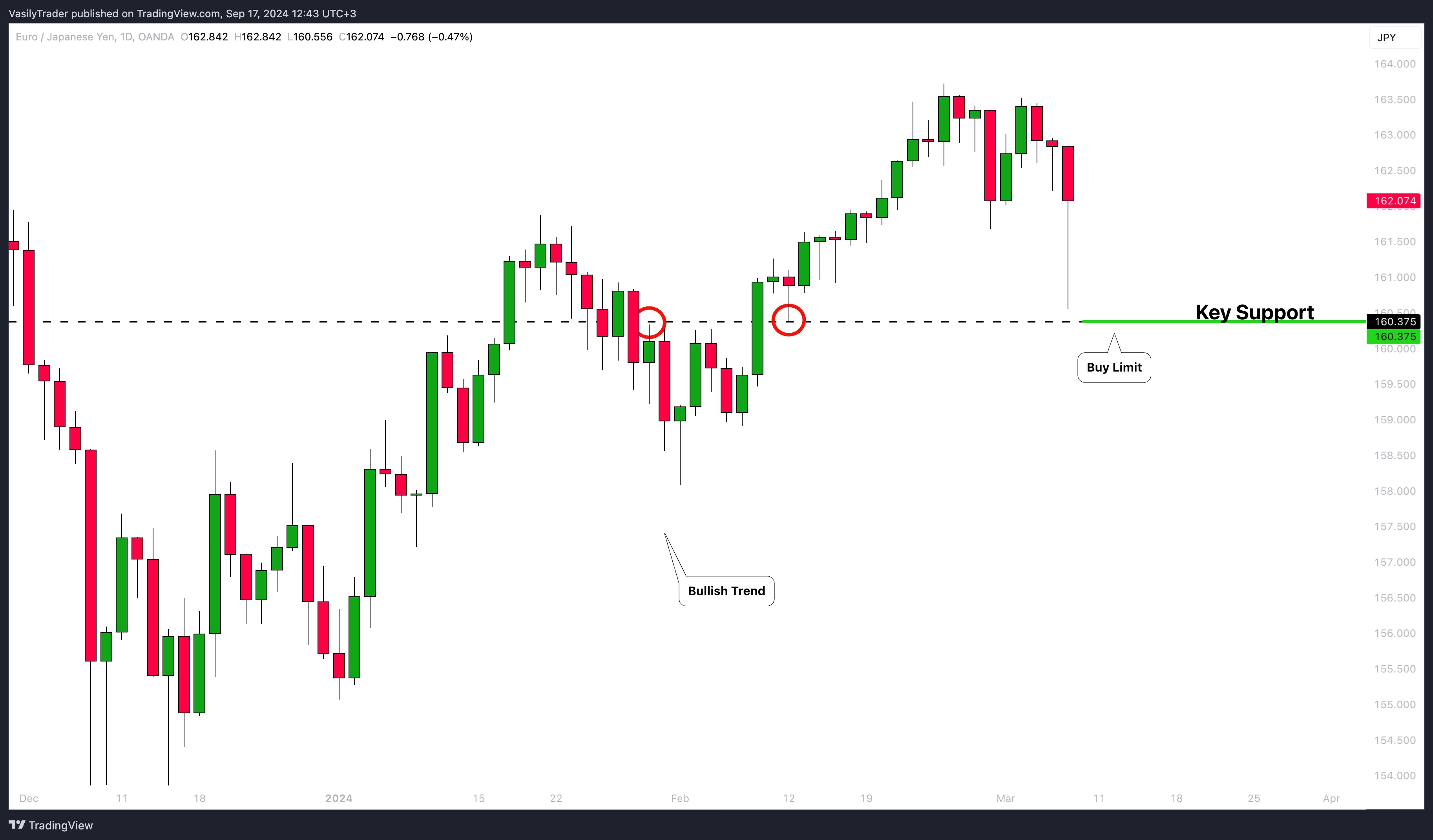 OANDA:EURJPY Chart Image by VasilyTrader