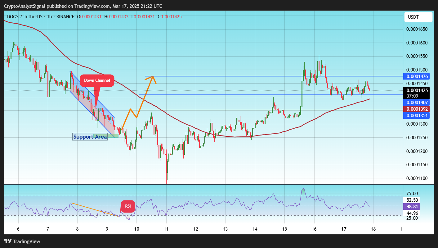 BINANCE:DOGSUSDT Chart Image by CryptoAnalystSignal