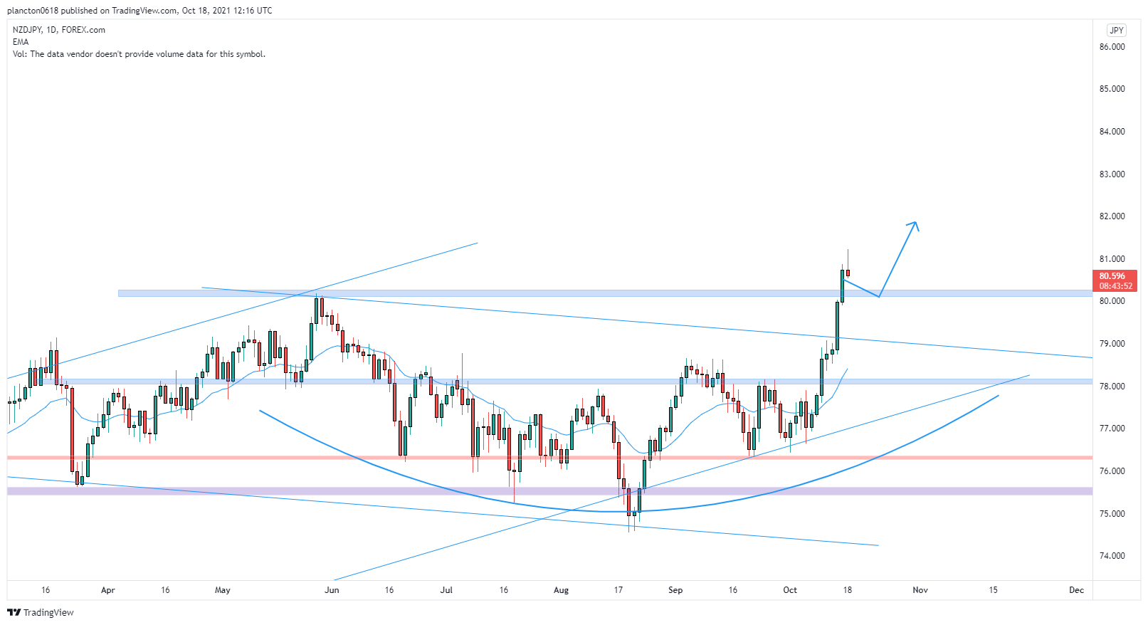 FOREXCOM:NZDJPY Chart Image by InkyGrip