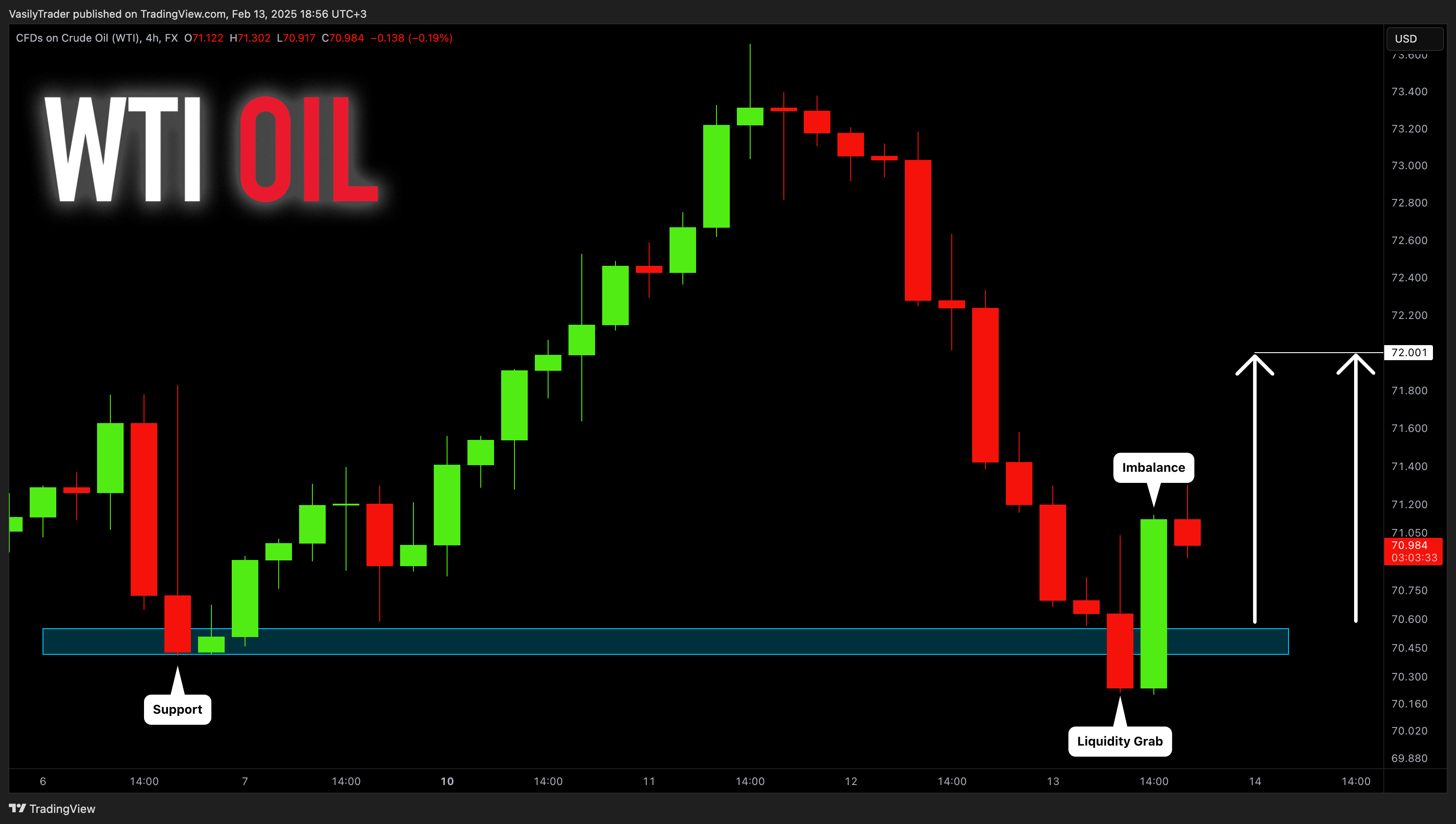 FX:USOIL Chart Image by VasilyTrader