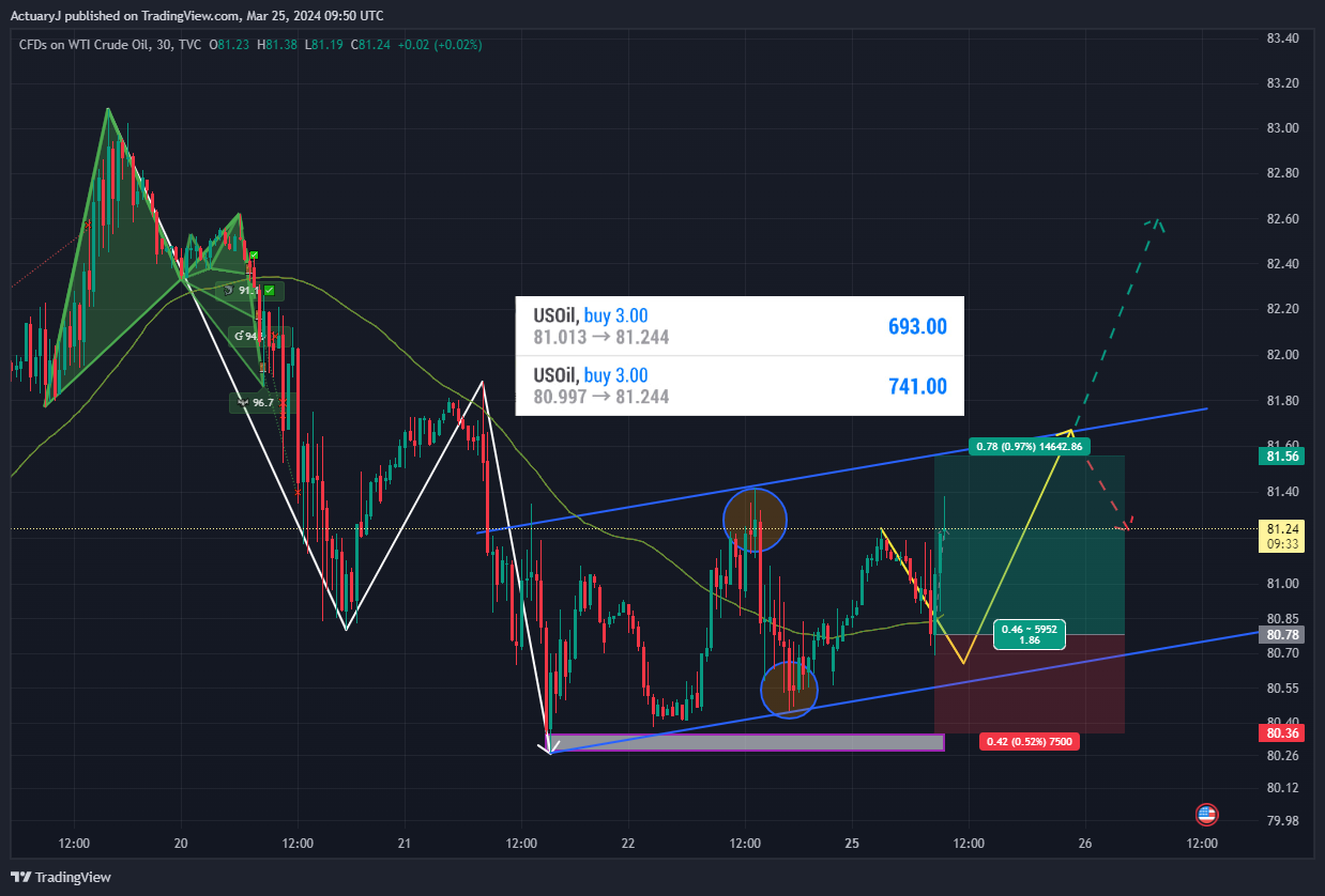TVC:USOIL Chart Image by ActuaryJ