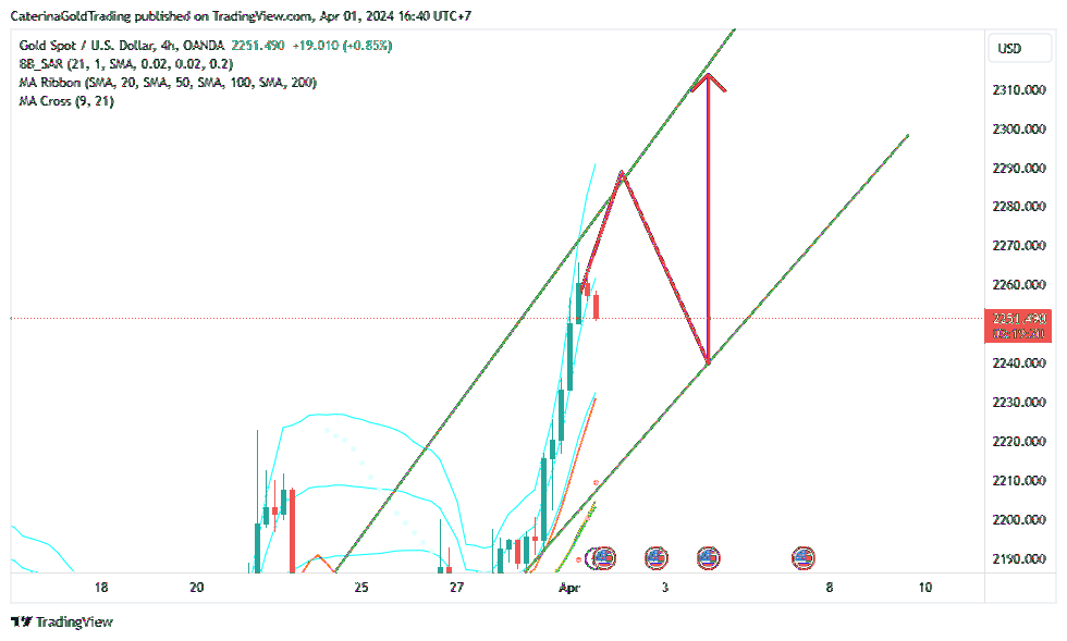 OANDA:XAUUSD Chart Image by CaterinaGoldTrading