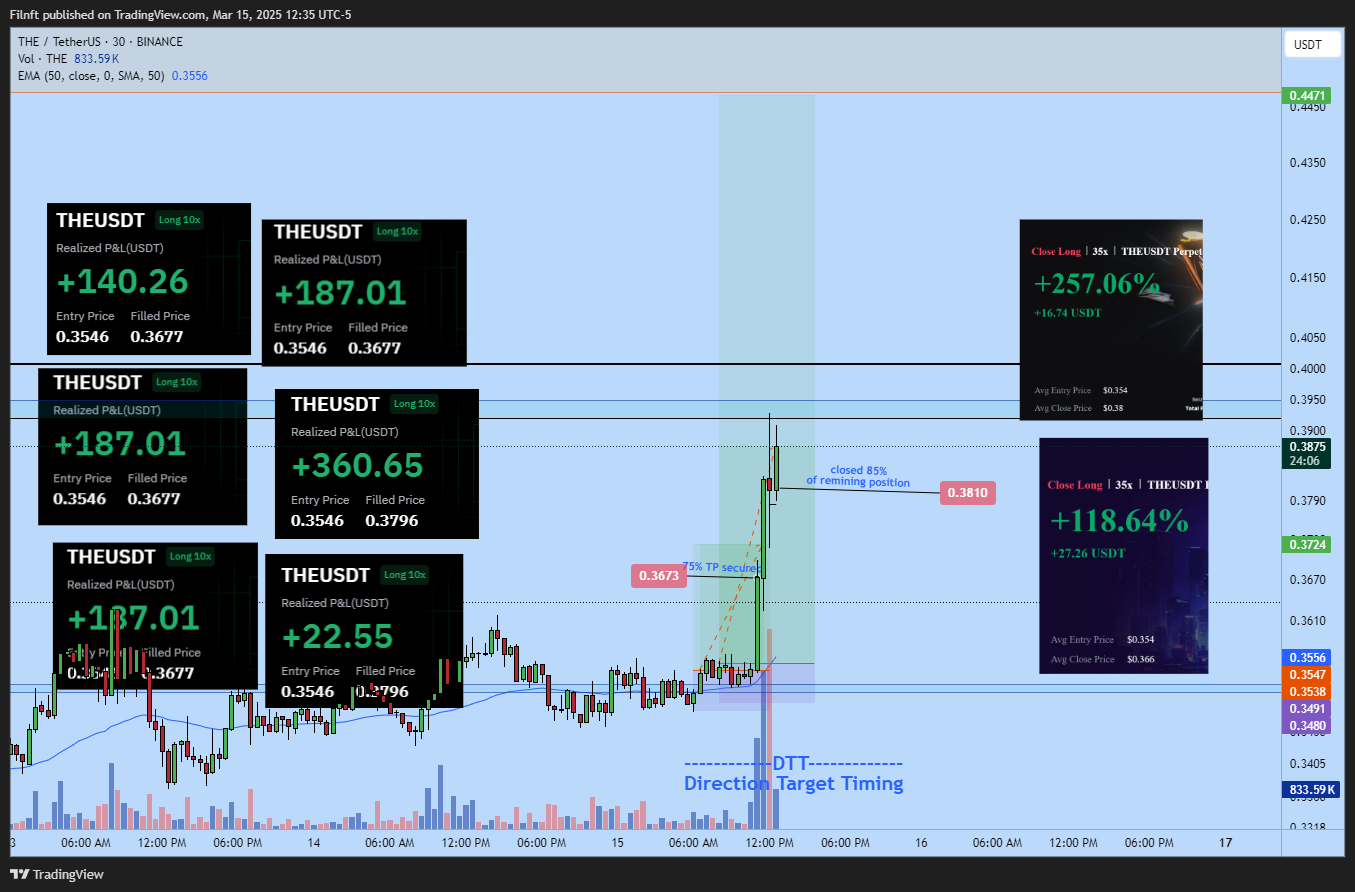 BINANCE:THEUSDT Chart Image by Filnft