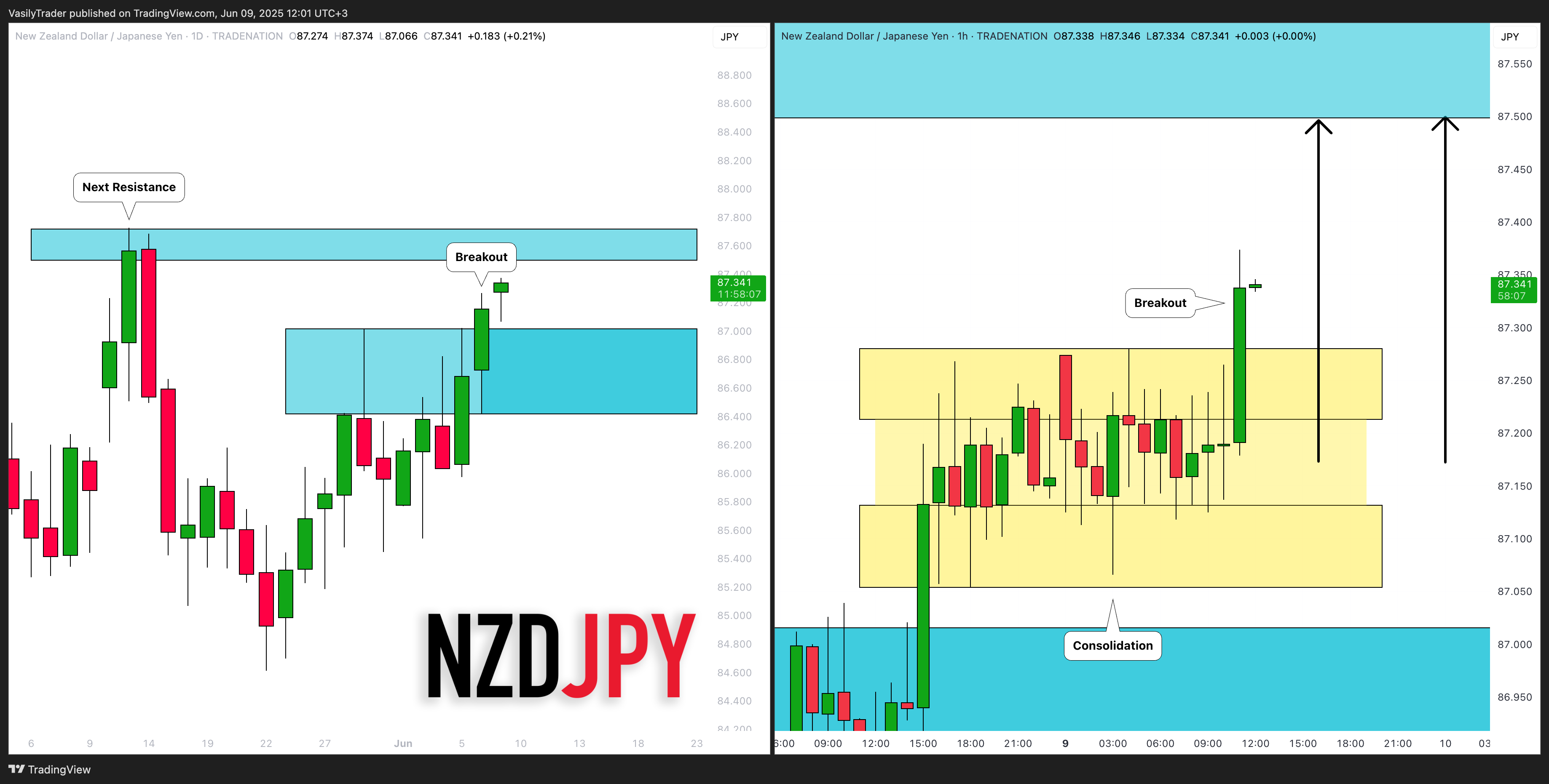 TRADENATION:NZDJPY Chart Image by VasilyTrader