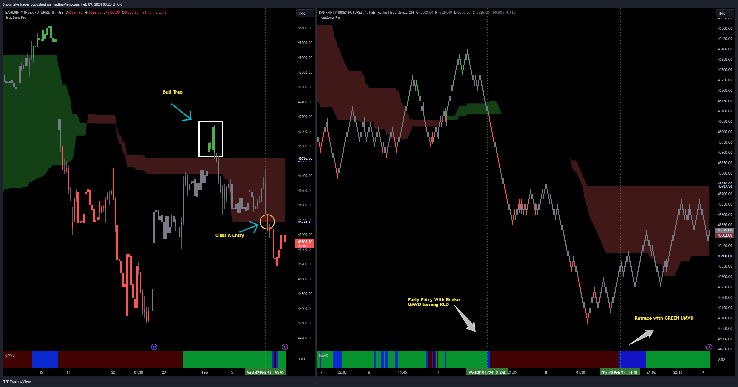 NSE:BANKNIFTY1! Chart Image by SnowflakeTrader