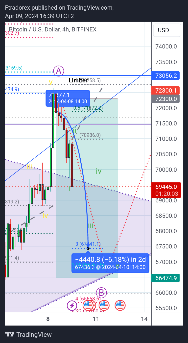 BITFINEX:BTCUSD Chart Image by Ftradorex