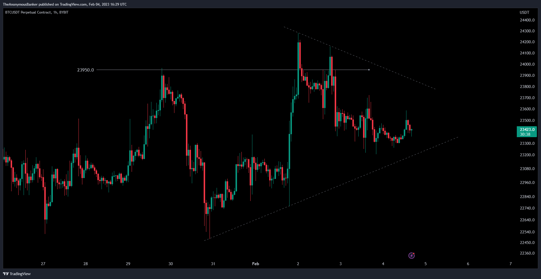 BYBIT:BTCUSDT.P Chart Image by TheAnonymousBanker