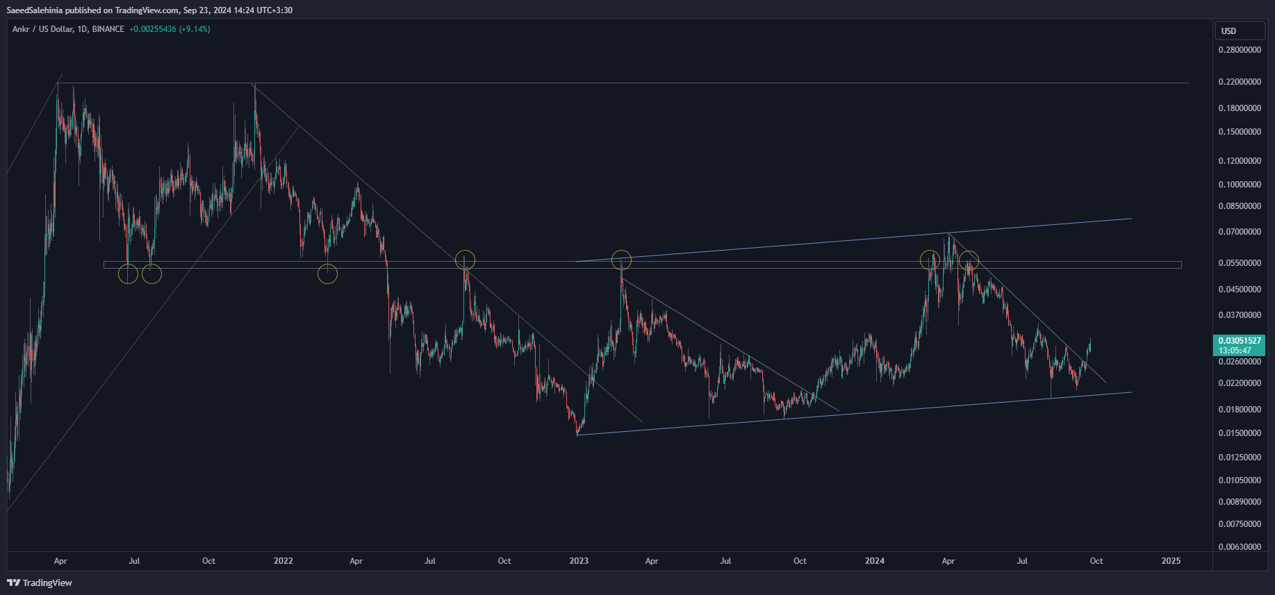 BINANCE:ANKRUSD Chart Image by SaeedSalehinia