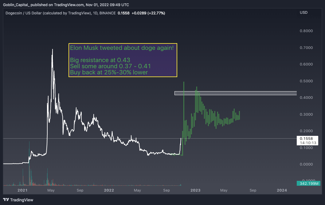 BINANCE:DOGEUSD Chart Image by Goblin777k