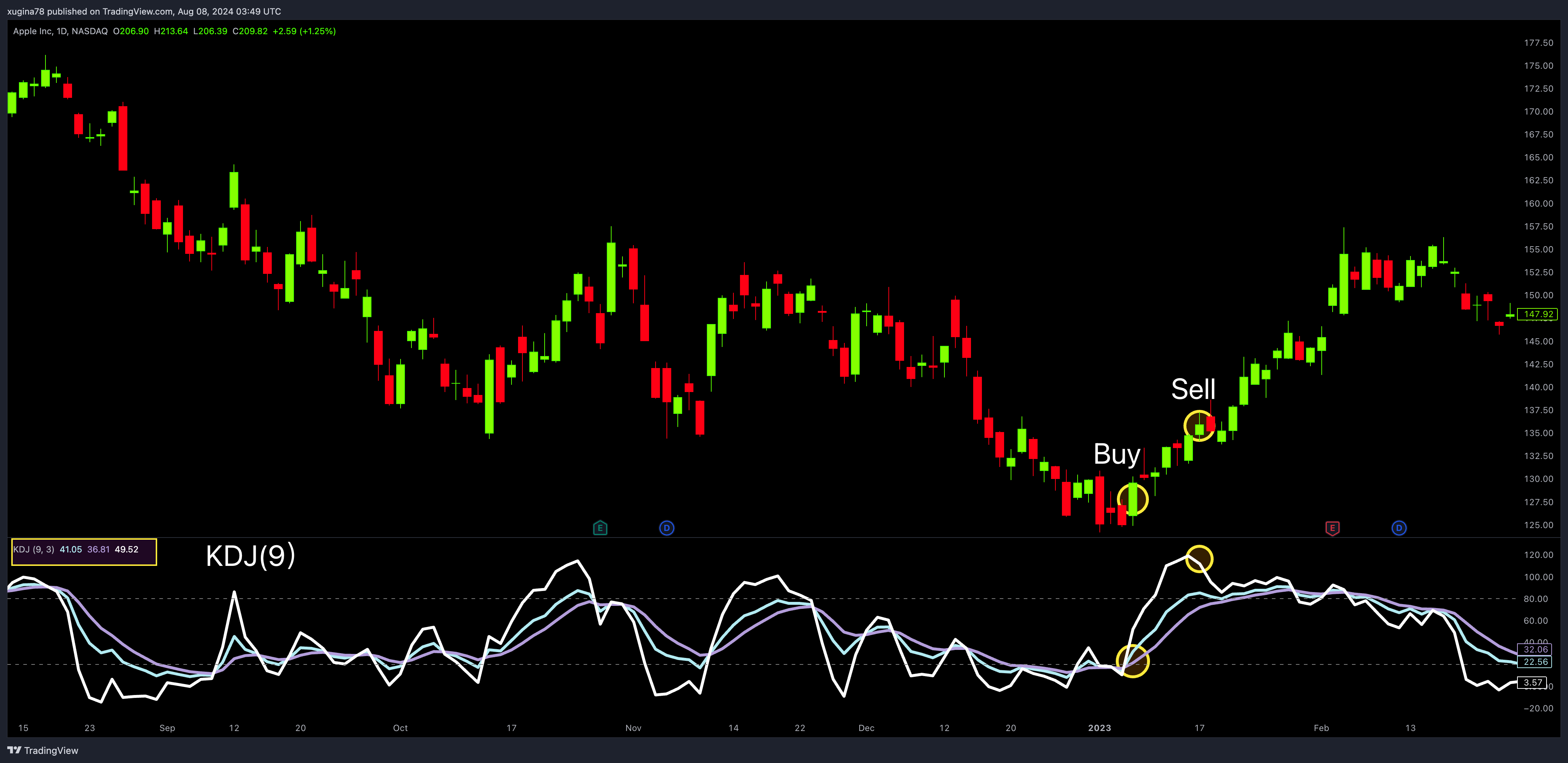 BATS:AAPL Chart Image by xugina78