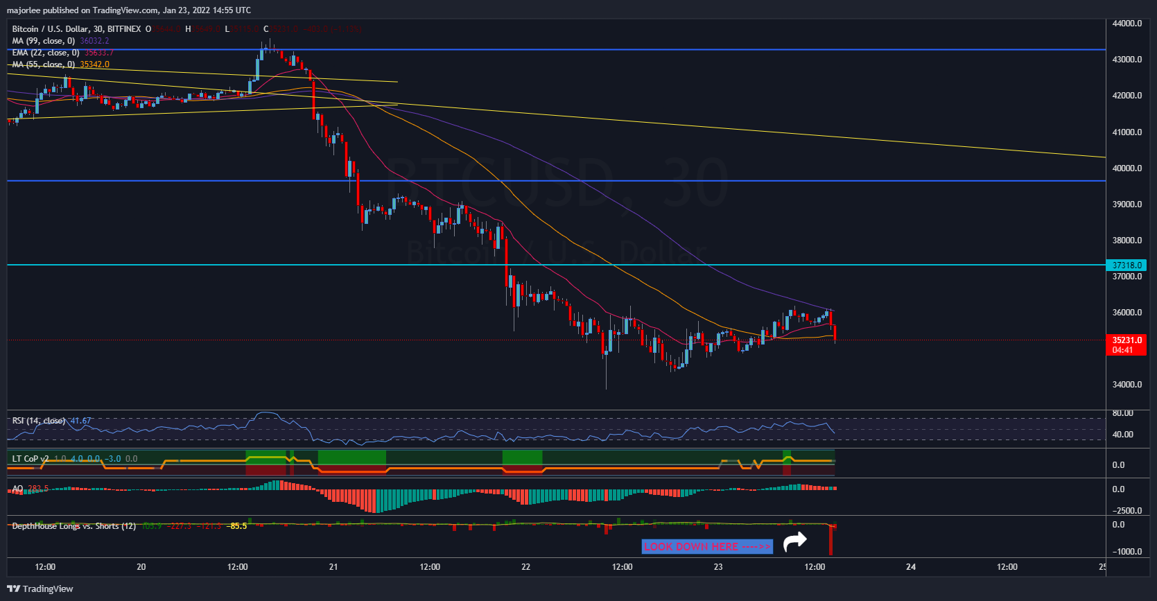 BITFINEX:BTCUSD Chart Image by majorlee