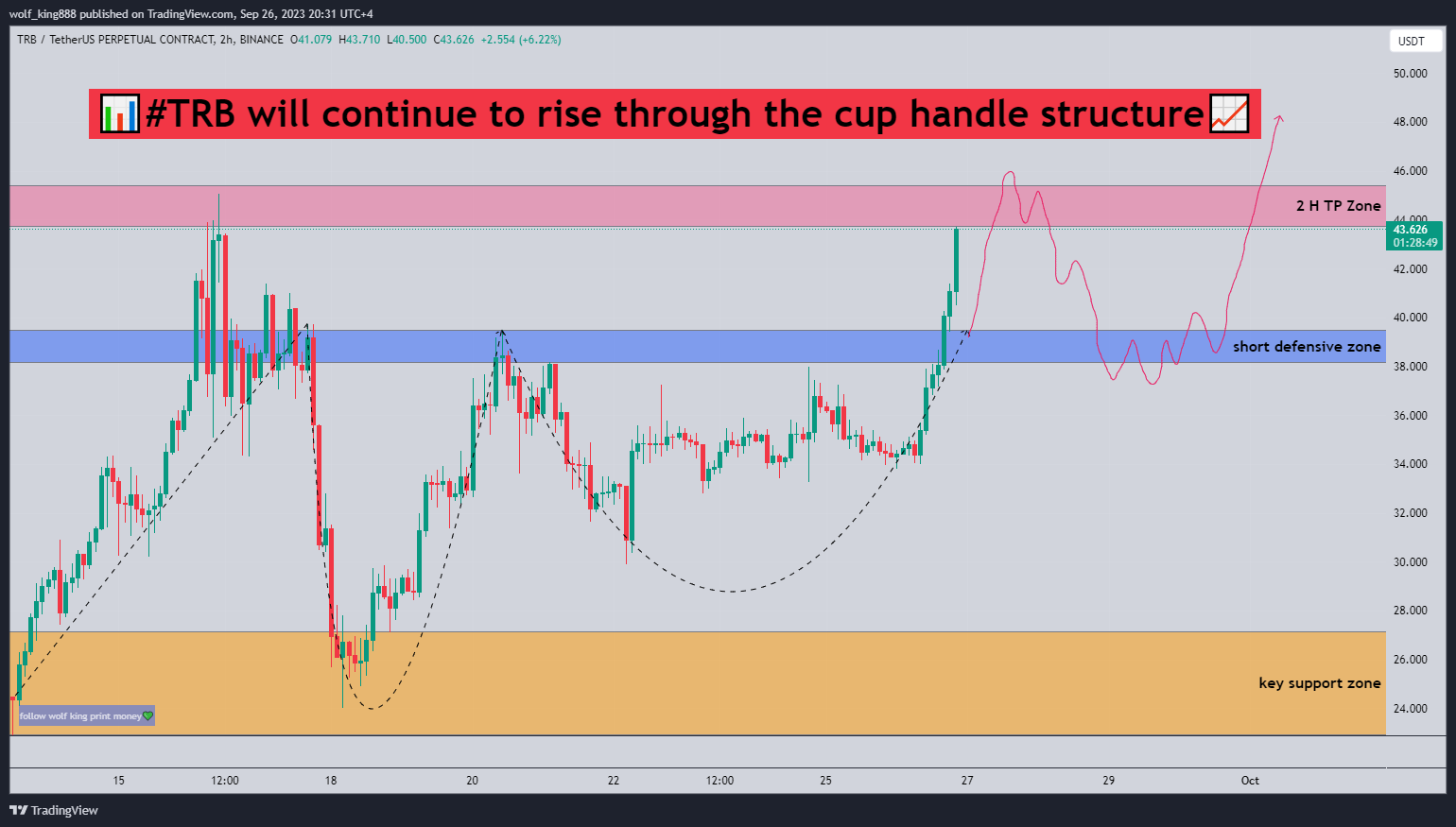 BINANCE:TRBUSDT.P Chart Image by wolf_king888