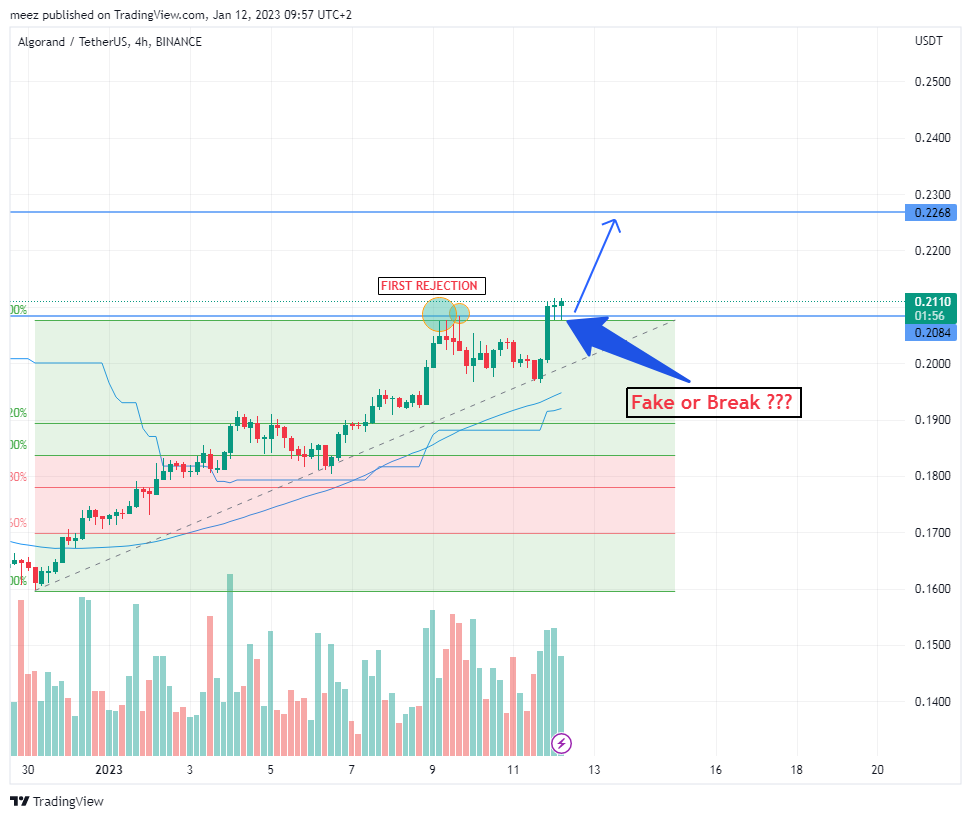 BINANCE:ALGOUSDT Chart Image by meez_PremiumNOT