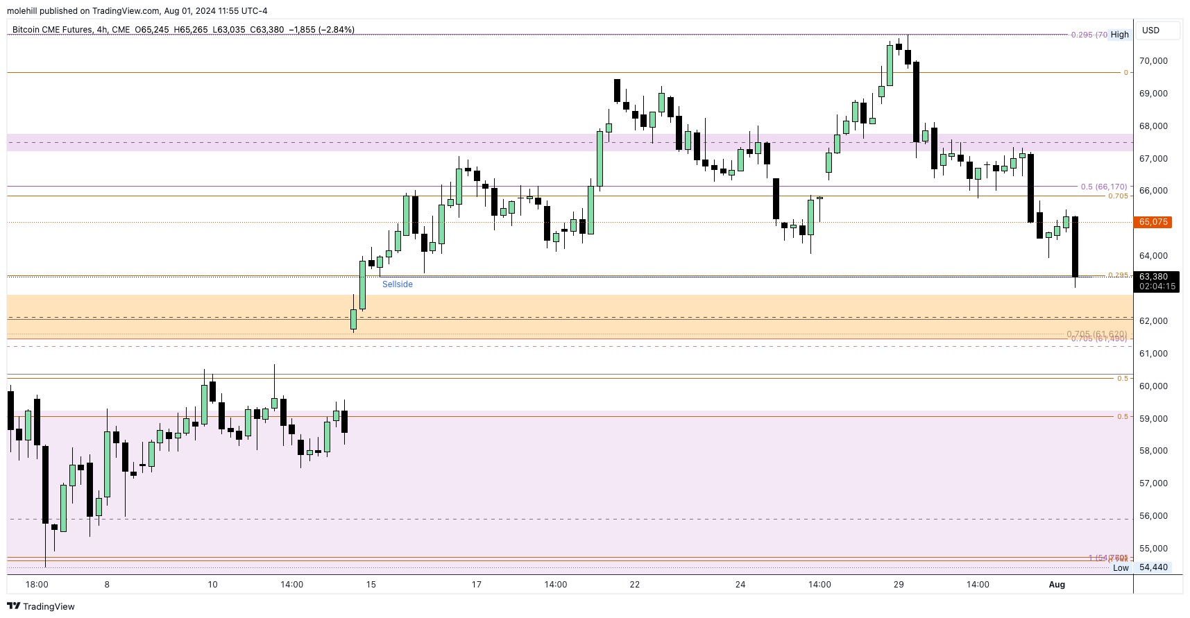 CME:BTC1! Chart Image by molehill