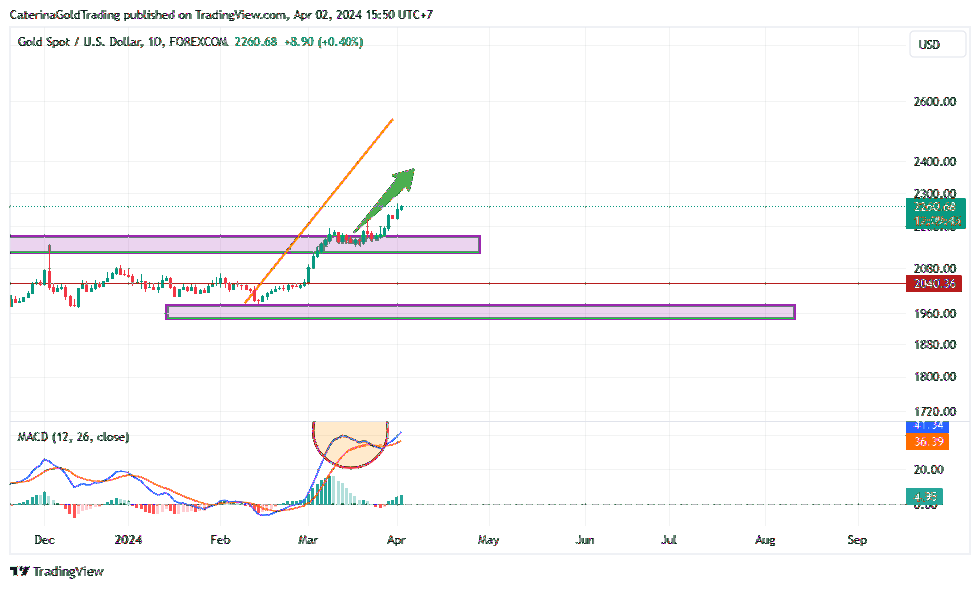 FOREXCOM:XAUUSD Chart Image by CaterinaGoldTrading