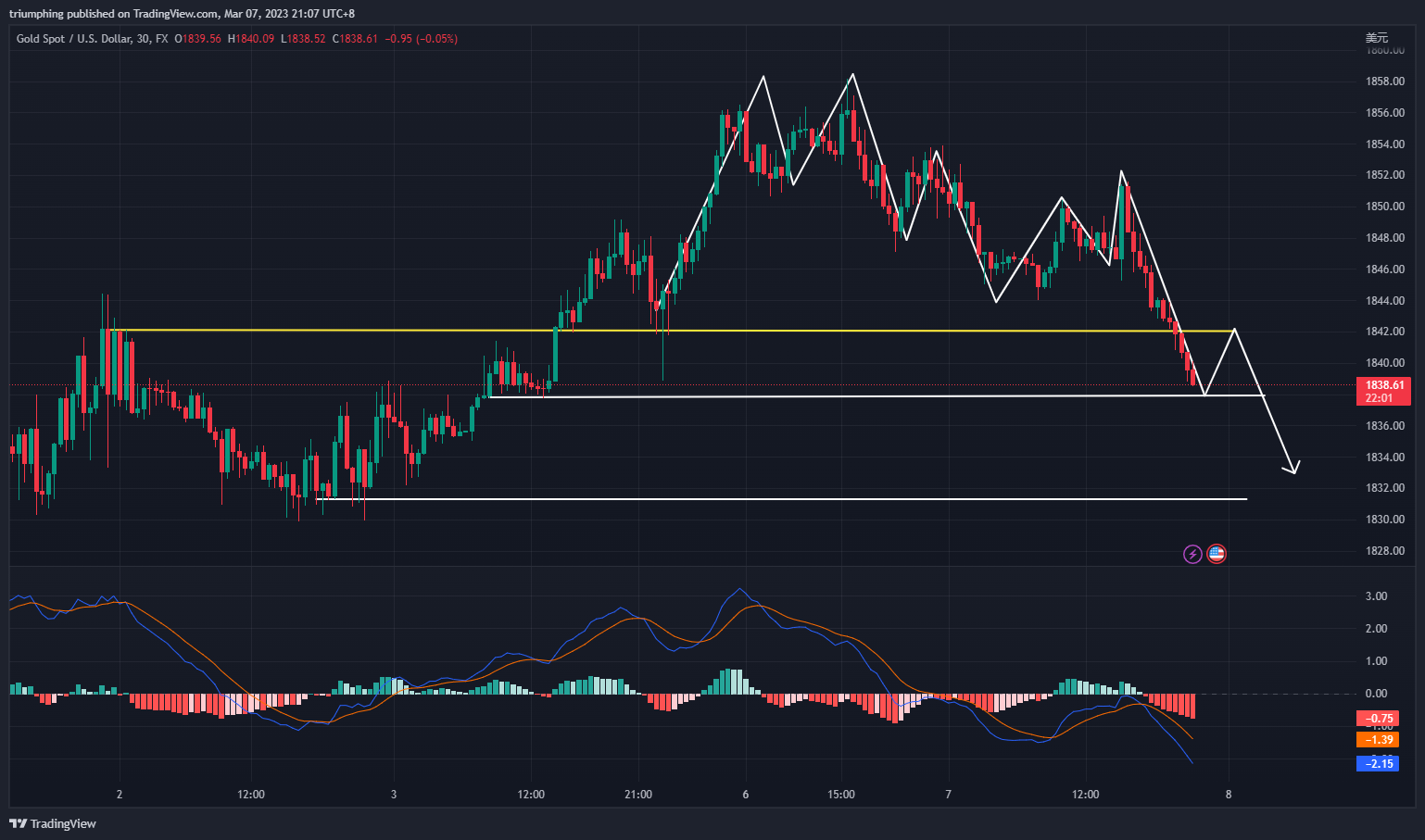 FX:XAUUSD Chart Image by triumphing