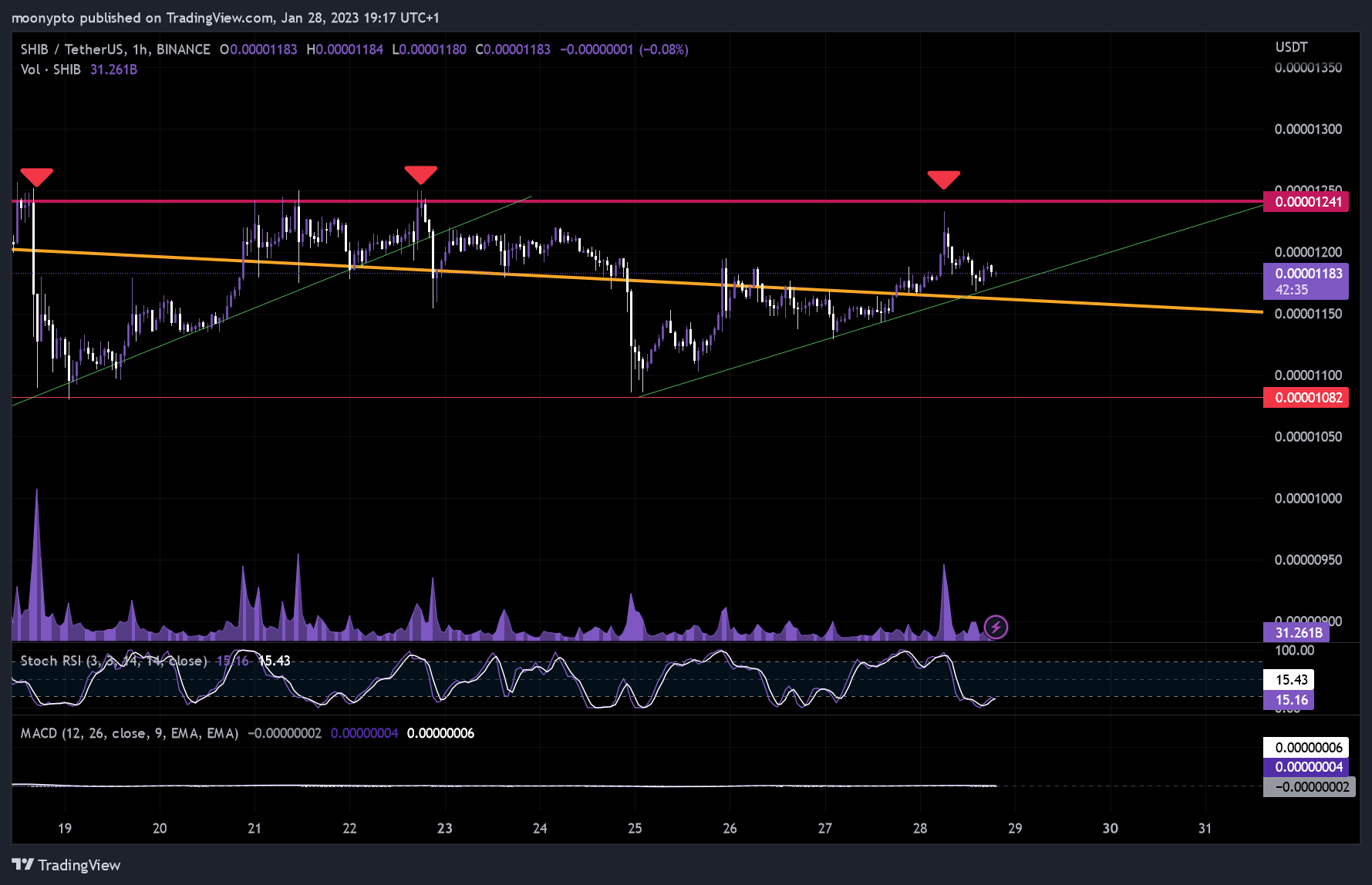 BINANCE:SHIBUSDT Chart Image by moonypto