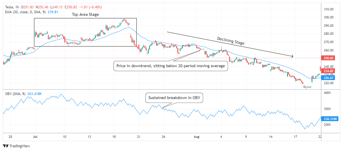 TSLA Chart Image