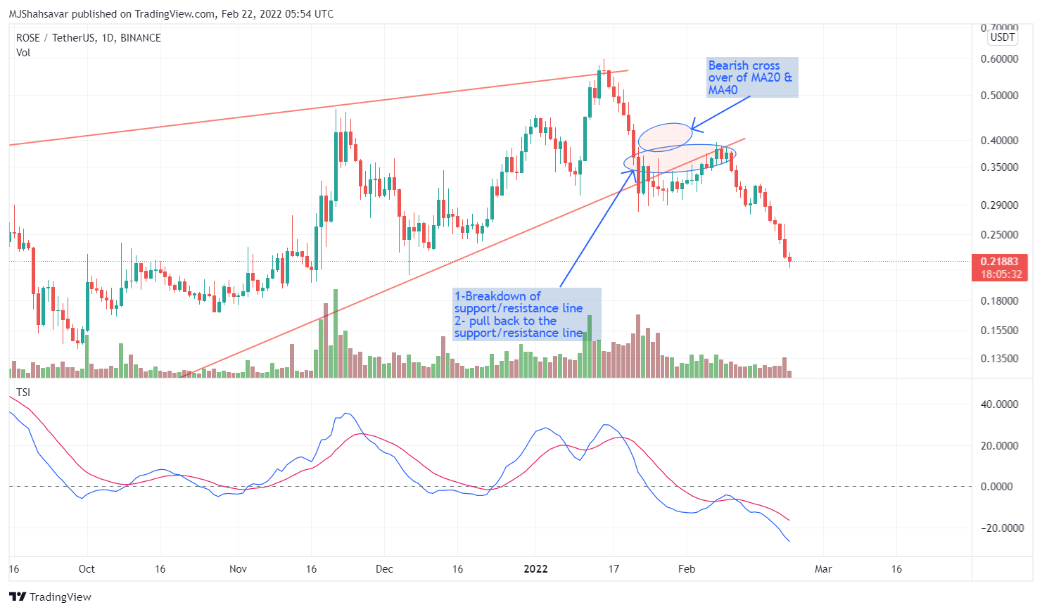 BINANCE:ROSEUSDT Chart Image by cryptoonchain