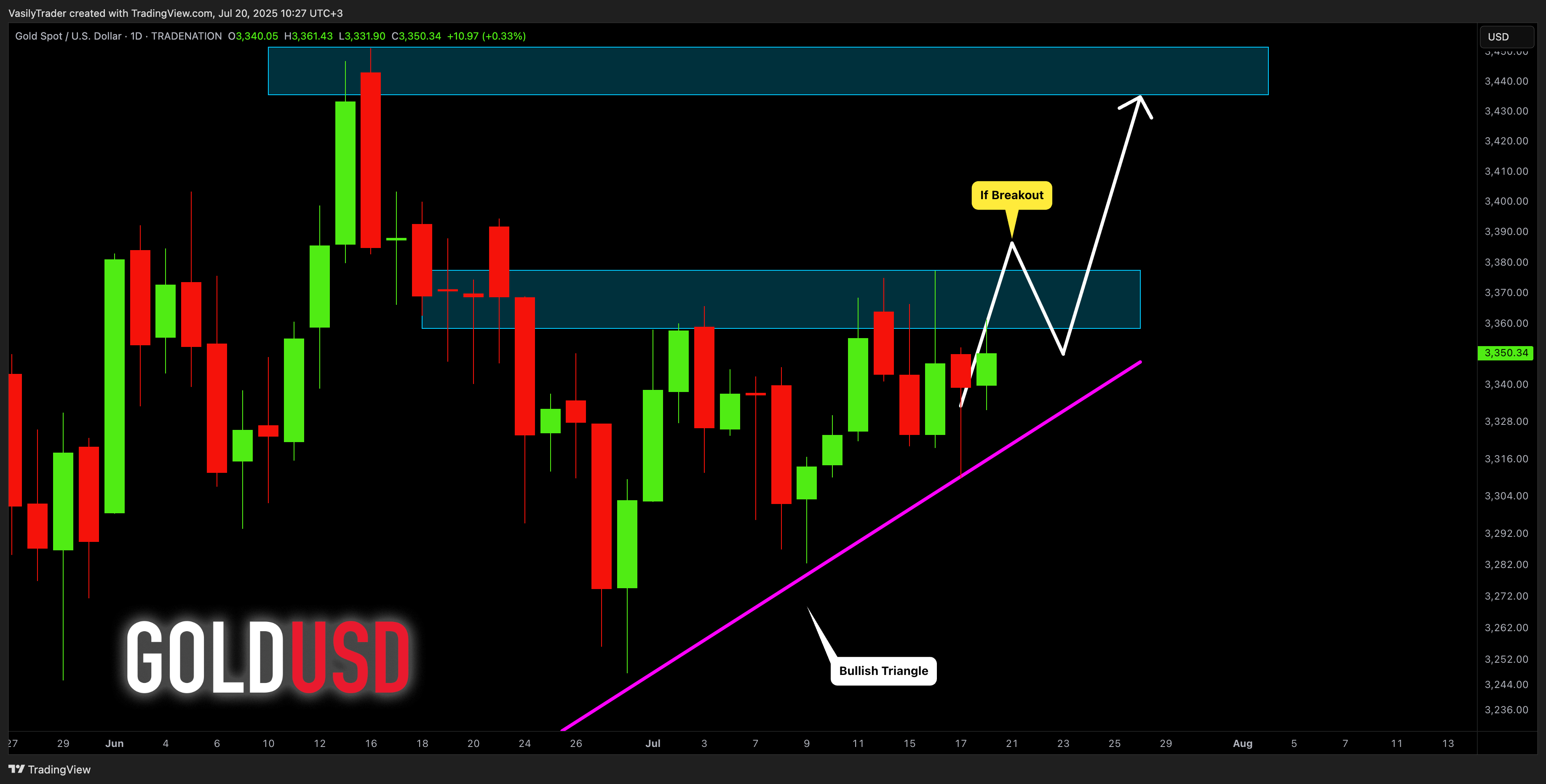 TRADENATION:XAUUSD Chart Image by VasilyTrader