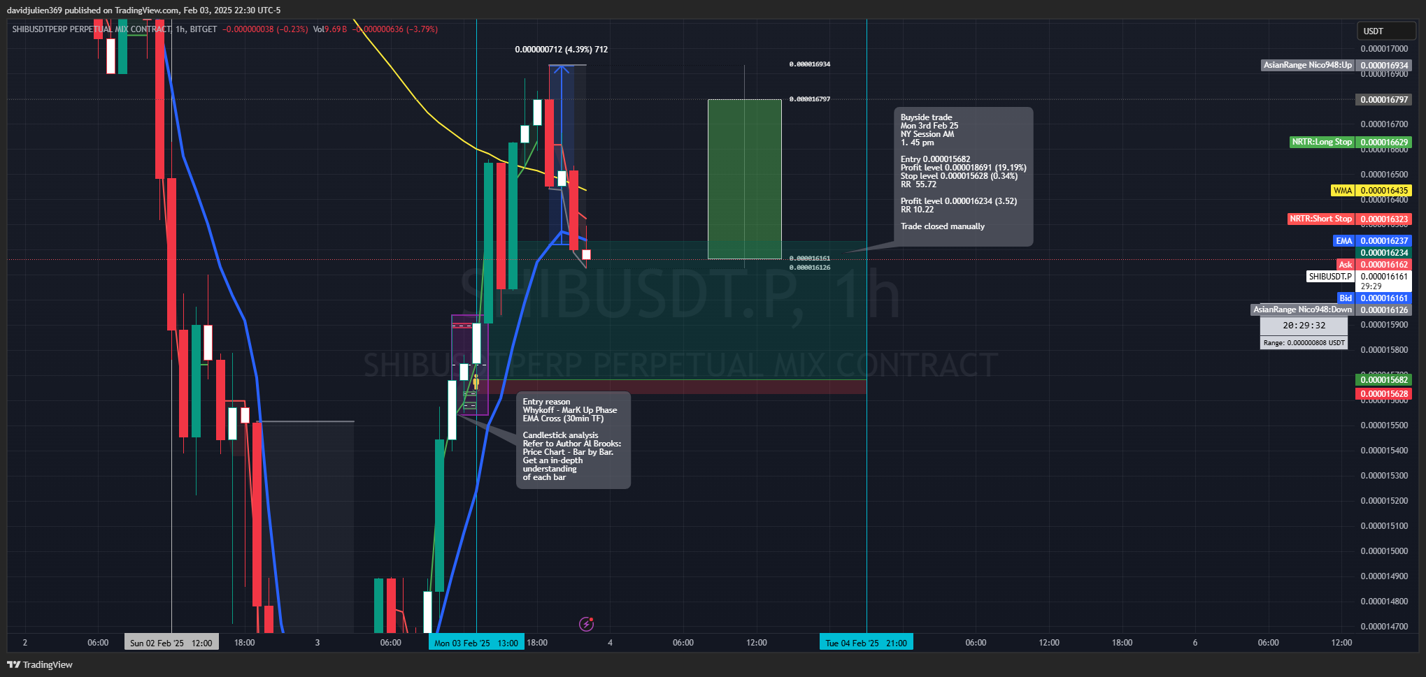 BITGET:SHIBUSDT.P Chart Image by davidjulien369