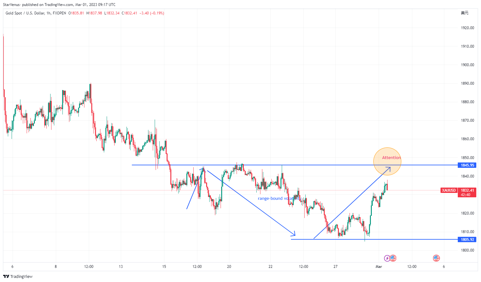 FXOPEN:XAUUSD Chart Image by StarVenus-
