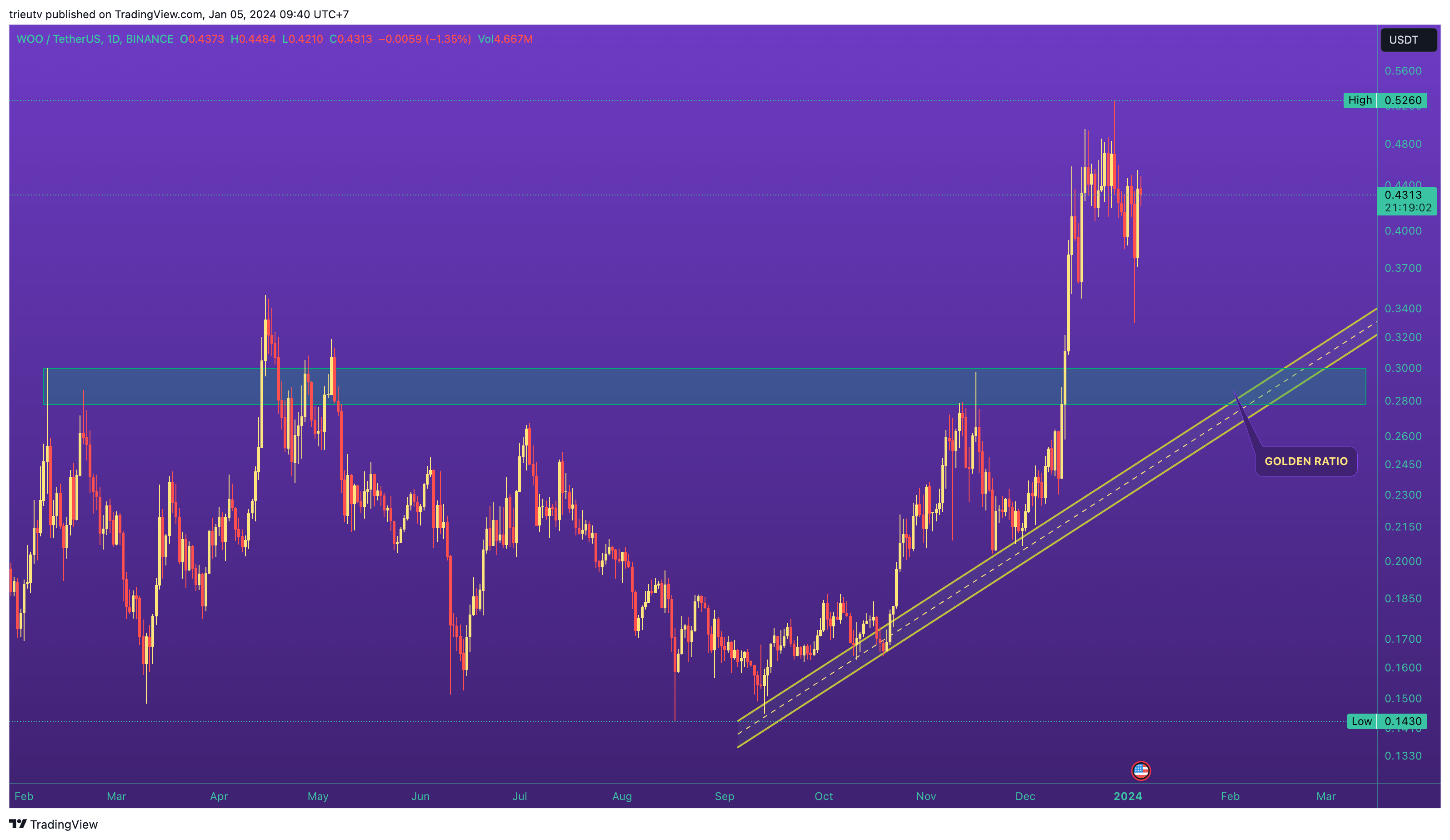 BINANCE:WOOUSDT Chart Image by trieutv