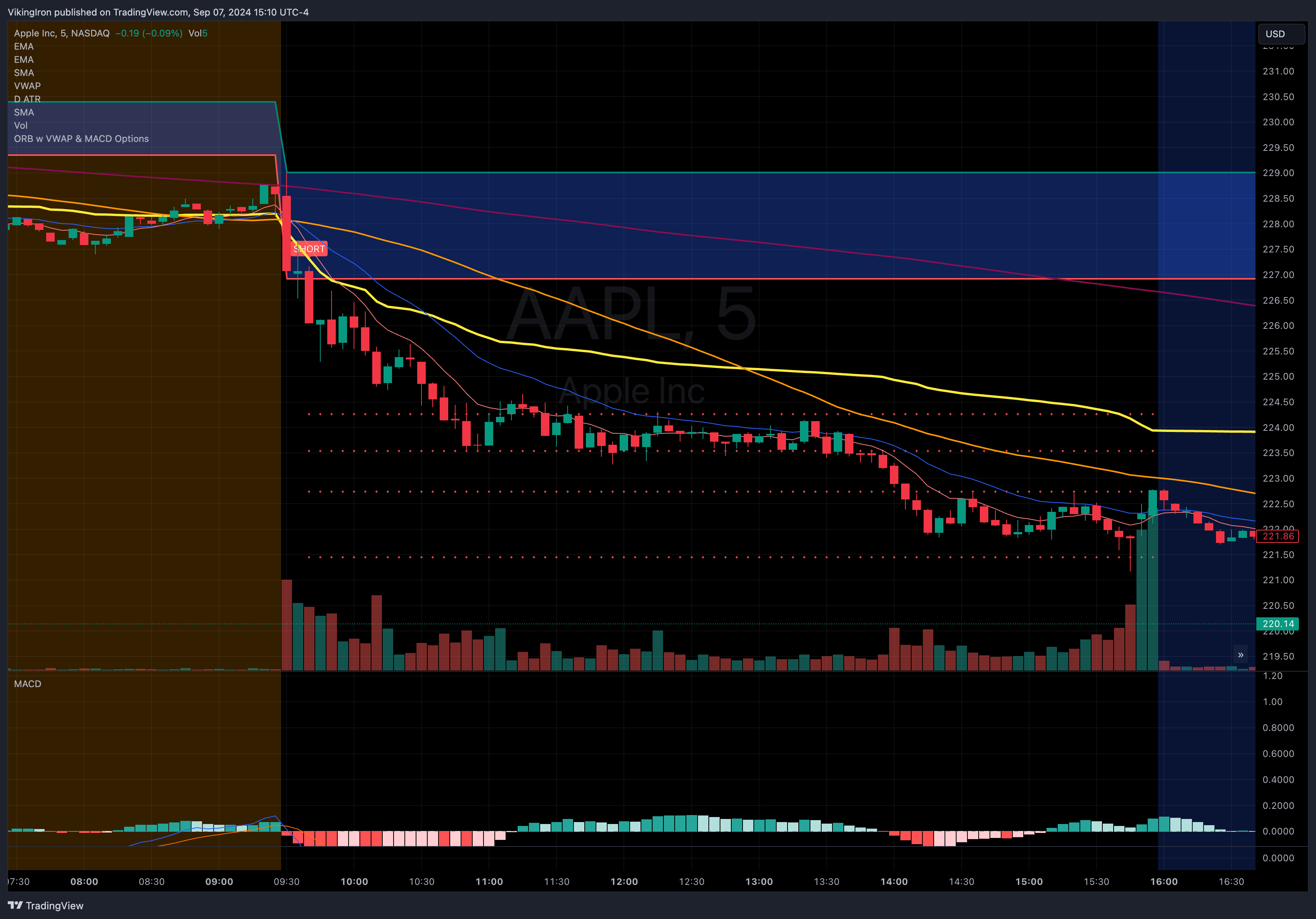 BATS:AAPL Chart Image by VikingIron