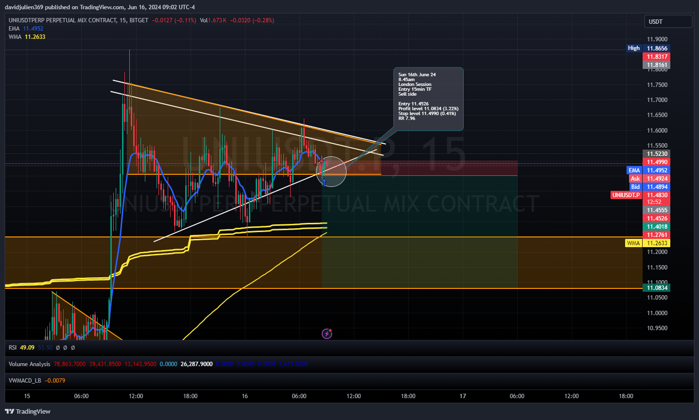 BITGET:UNIUSDT.P Chart Image by davidjulien369