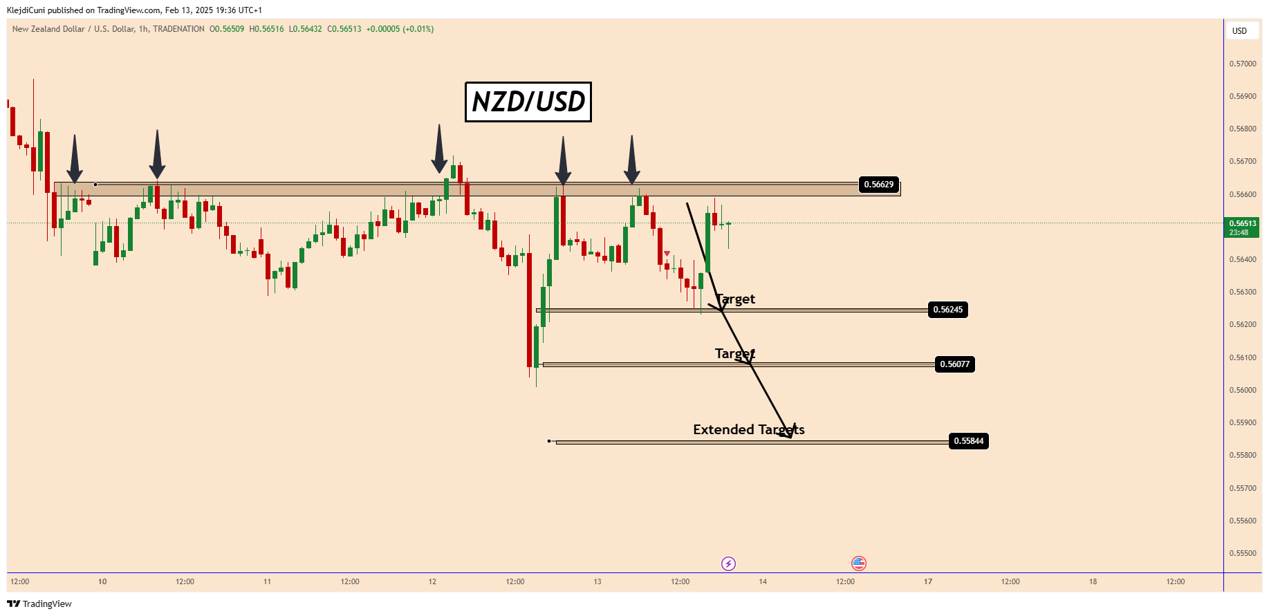 TRADENATION:NZDUSD Chart Image by KlejdiCuni