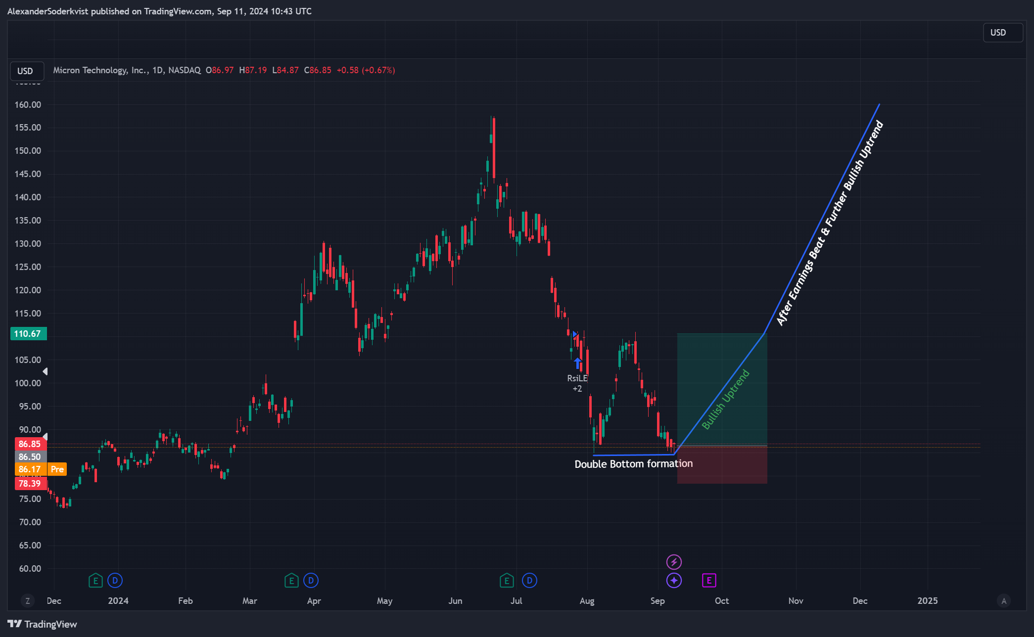 BATS:MU Chart Image by BullishCanadianInvestor