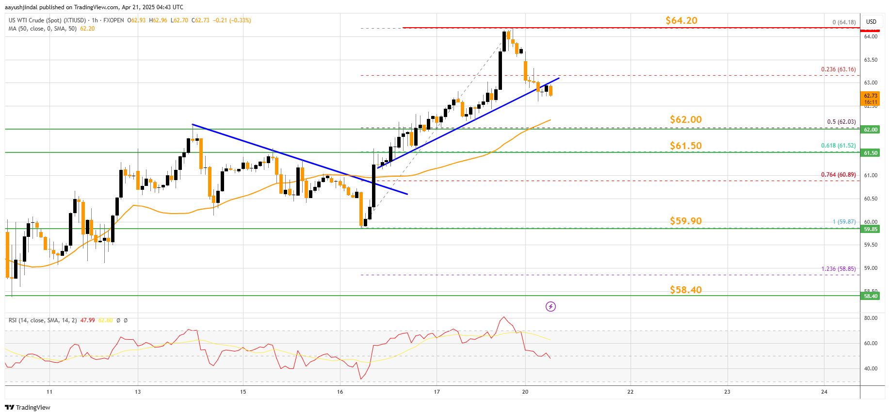 FXOPEN:XTIUSD Chart Image by aayushjindal